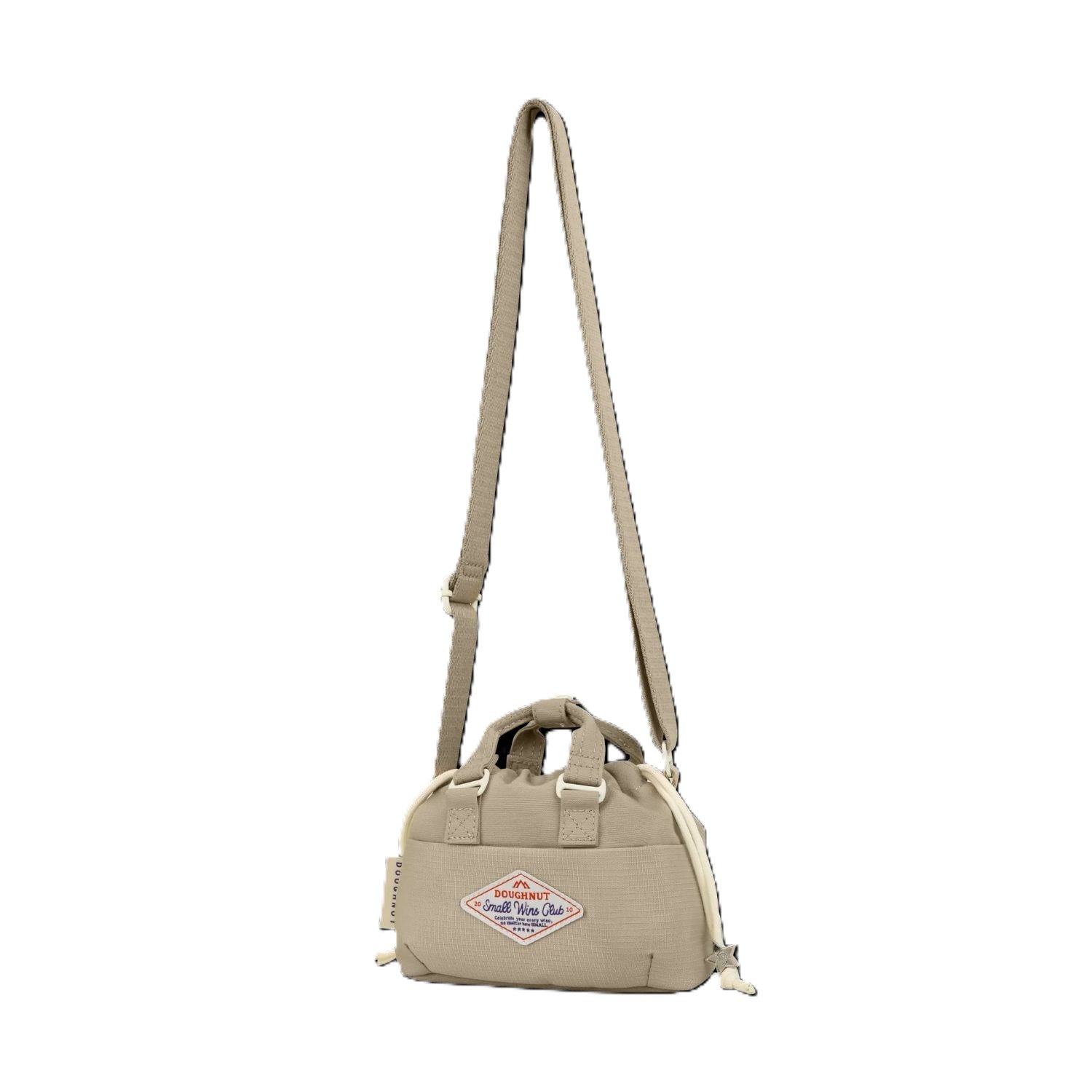 Doughnut Gossamer Tiny Minorstones Series Crossbody Bag - Beige