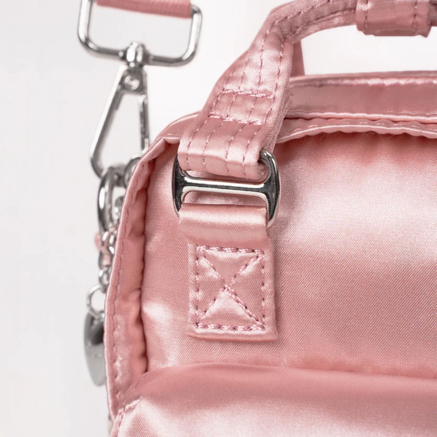 Doughnut Macaroon Tiny Girlitude Series Crossbody Bag - Moonstone