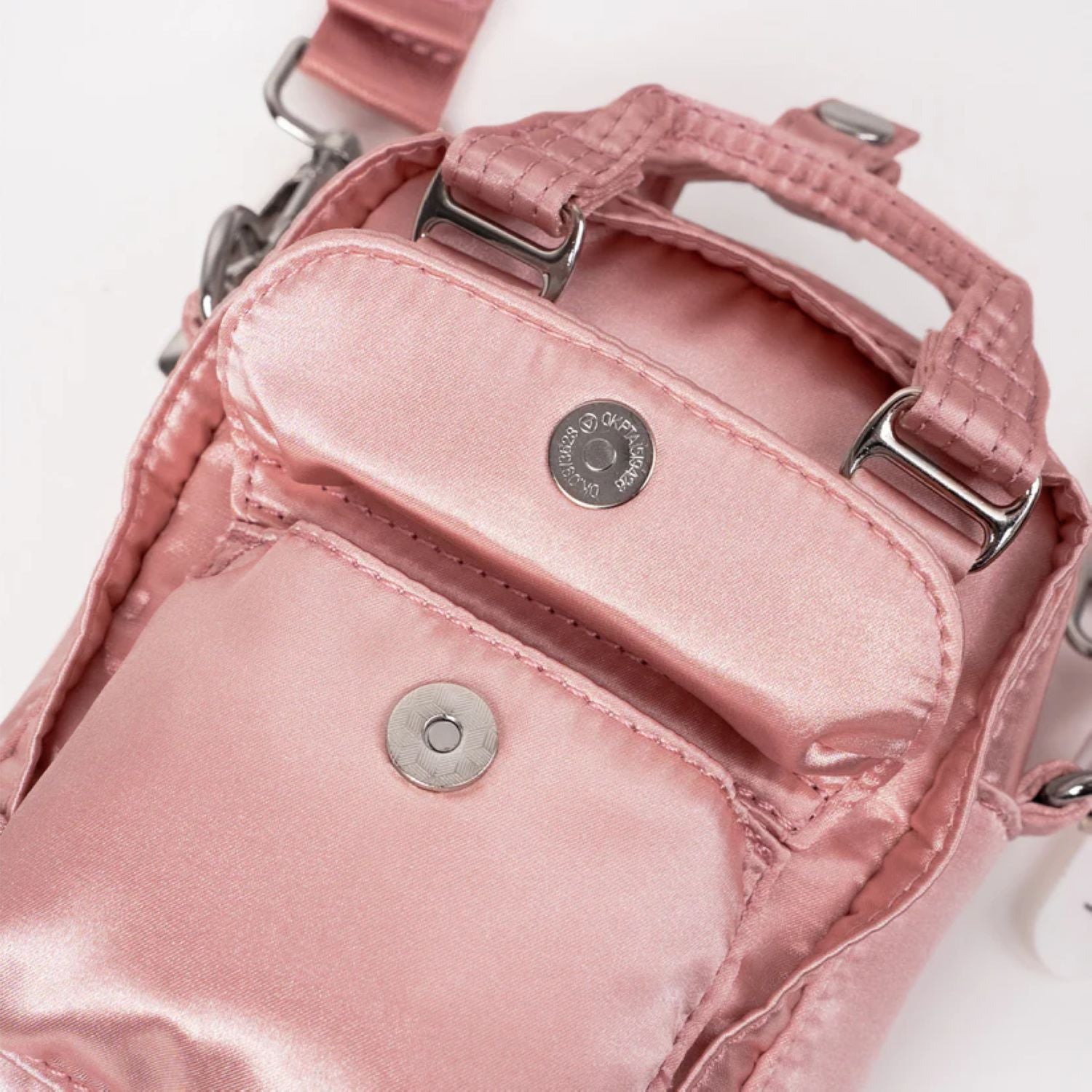 Doughnut Macaroon Tiny Girlitude Series Crossbody Bag - Moonstone