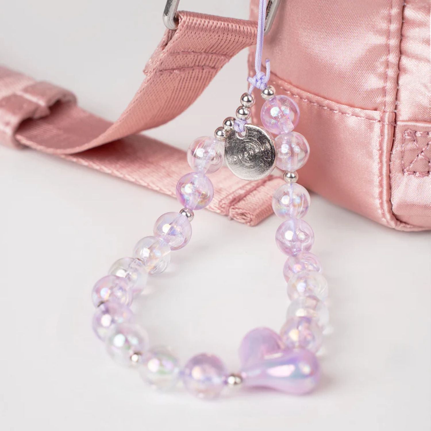 Doughnut Macaroon Tiny Girlitude Series Crossbody Bag - Moonstone