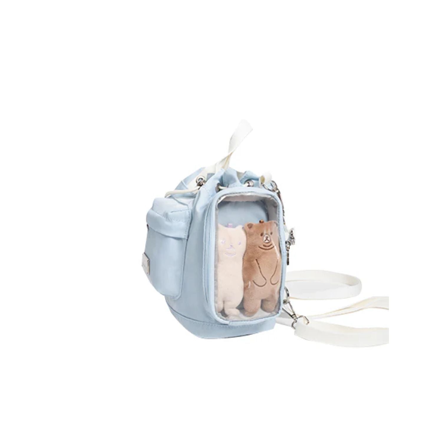 Doughnut Pyramid Tiny Lucent Series Backpack - Blue Lotus