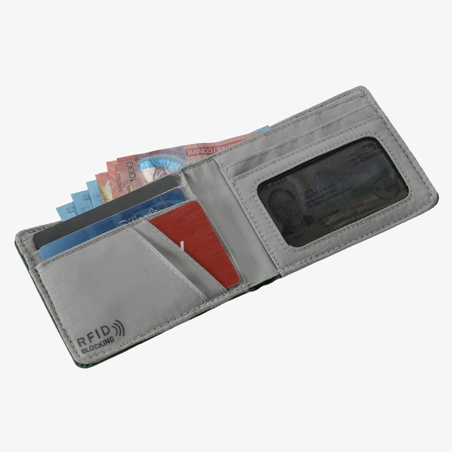 Eagle Creek Stash RFID Bi-Fold Wallet (Storm Grey)