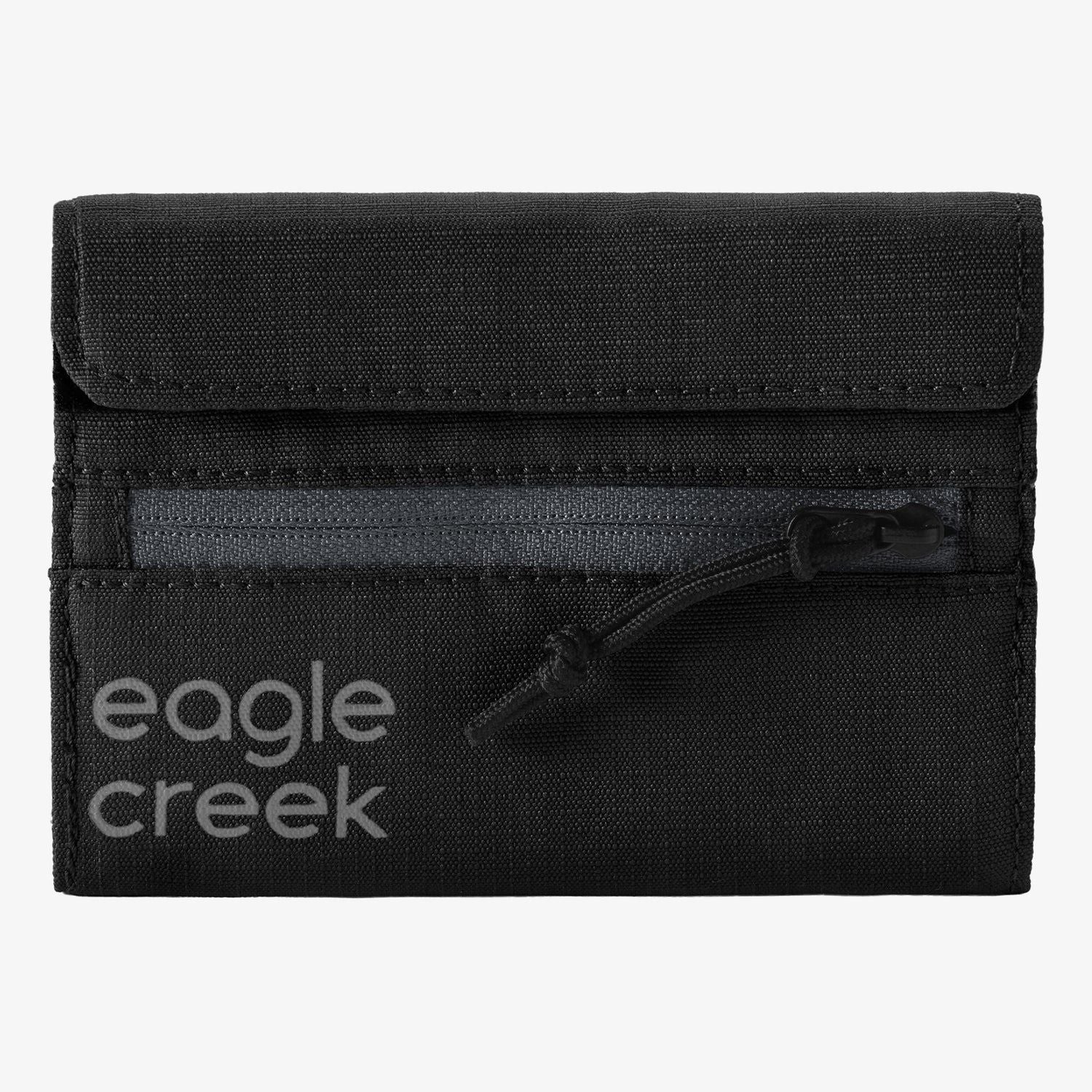 Eagle Creek Stash RFID Tri-Fold Wallet (Black)
