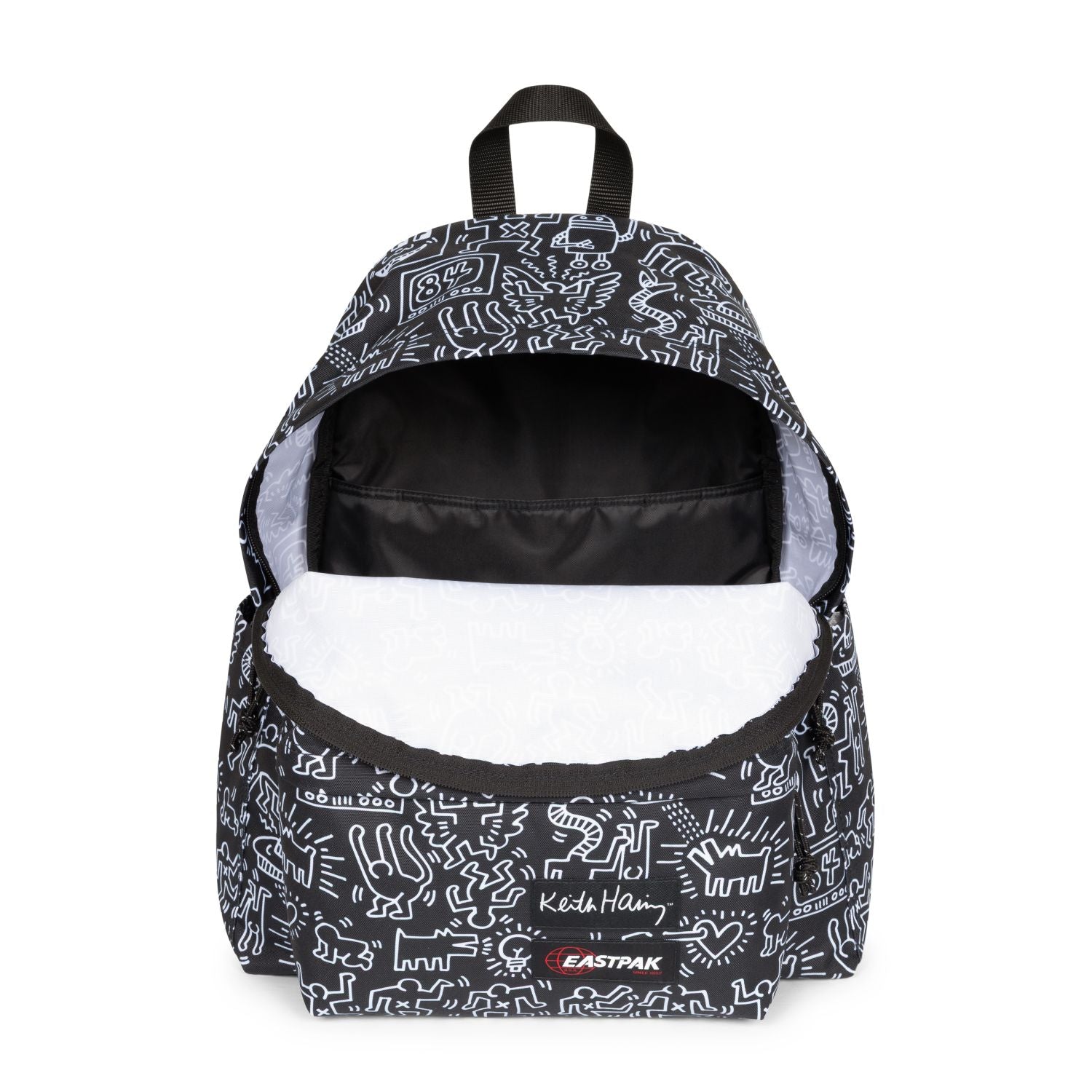 Eastpak Day Pak'R Keith Haring Backpack - Keith Haring Black