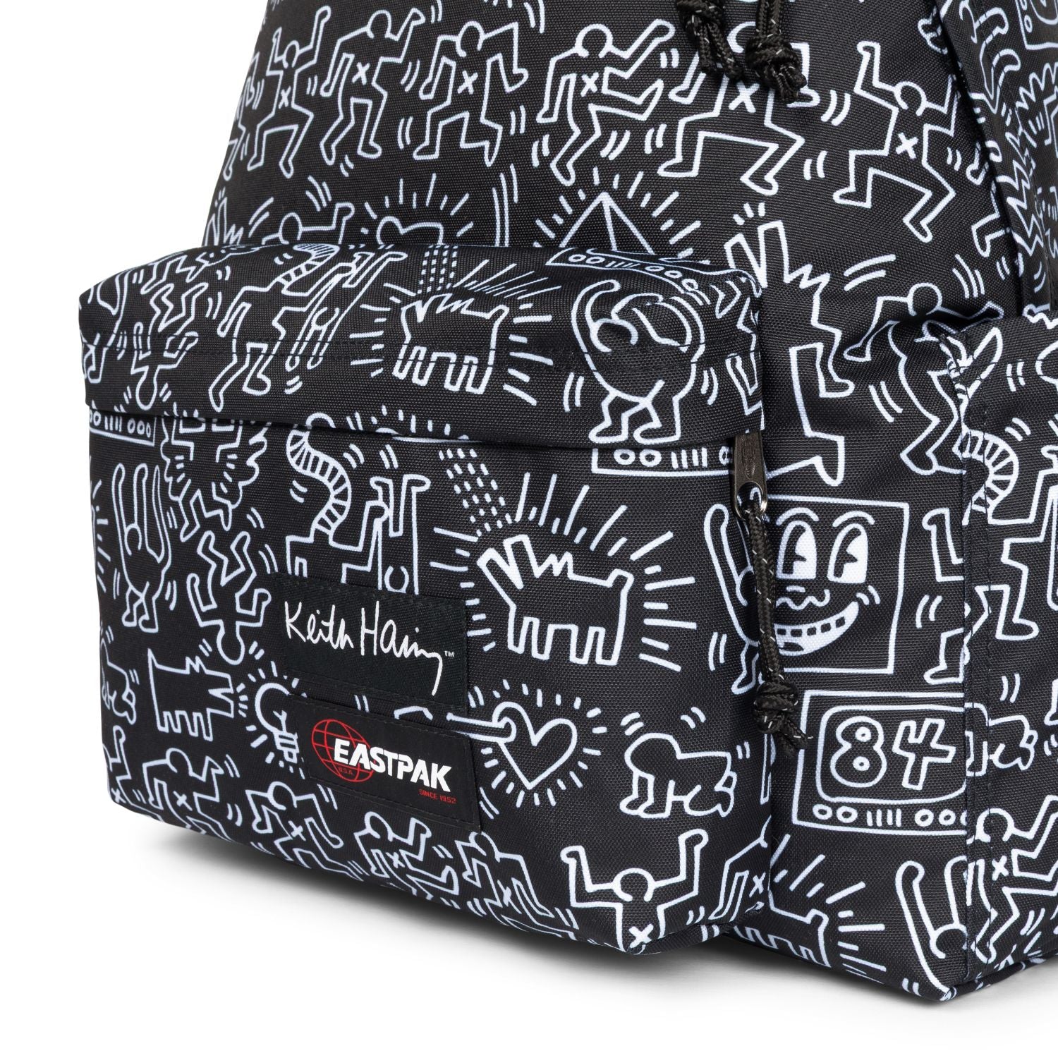 Eastpak Day Pak'R Keith Haring Backpack - Keith Haring Black