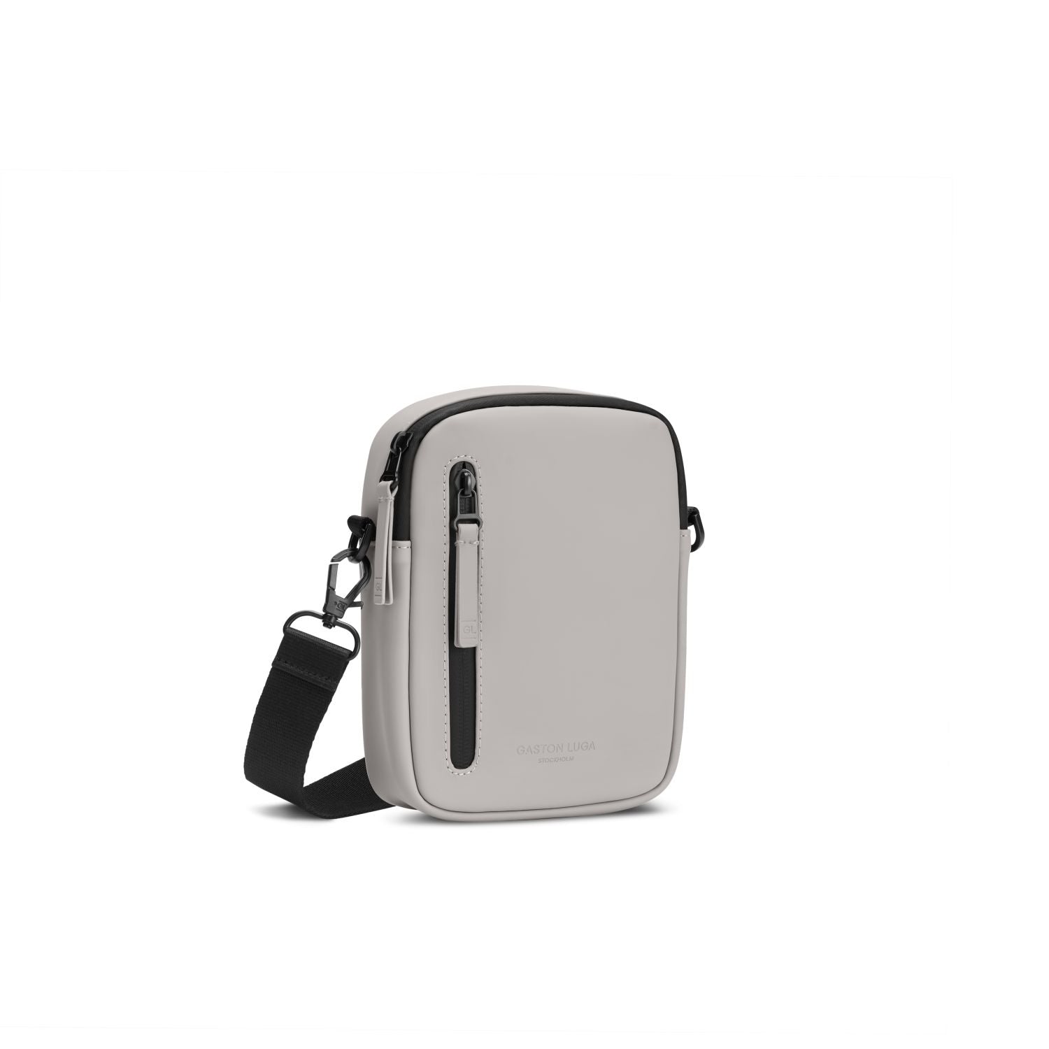 Gaston Luga Dash Verti Crossbody - Taupe