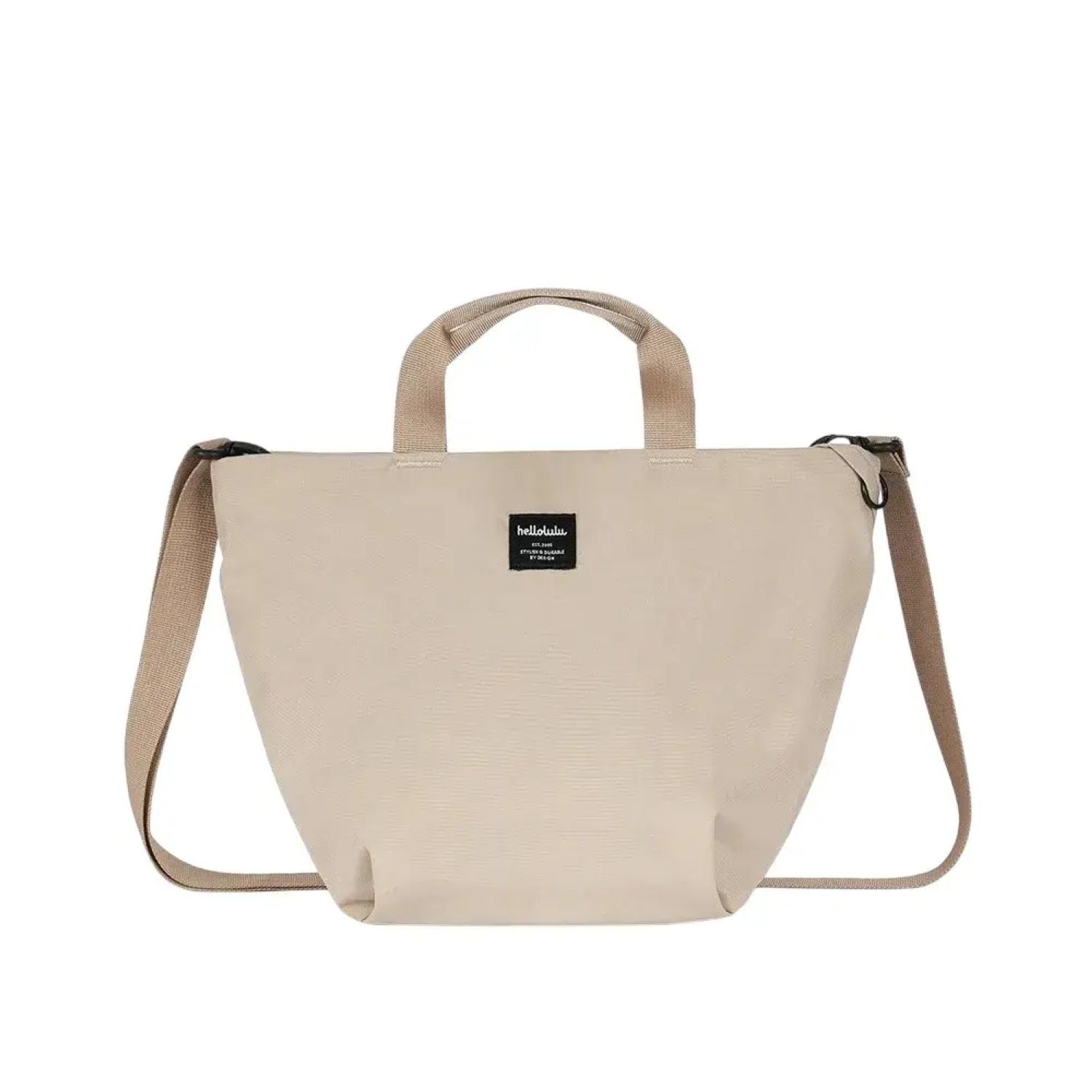 Hellolulu Dorri 2-Way City Small Tote (Whisper White)