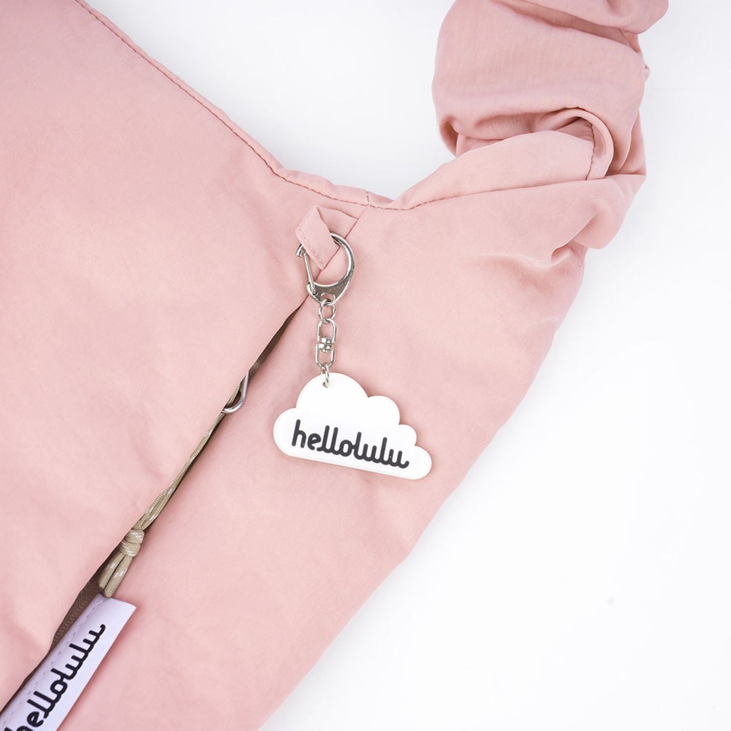 Hellolulu Elan Day Off Bucket Shoulder Bag (Pale Pink)
