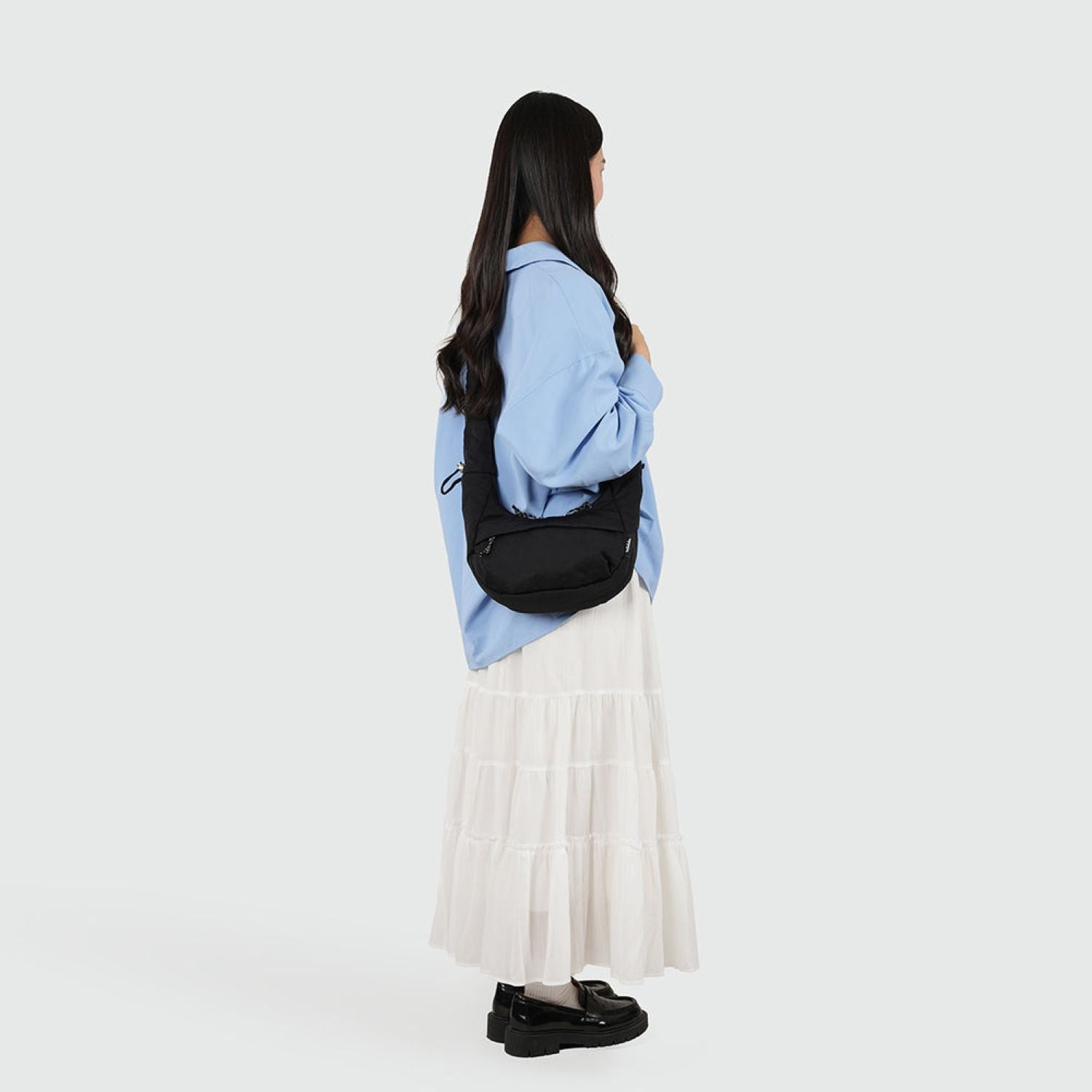 Hellolulu Ellie Holiday Shoulder Bag S (Moss Black)