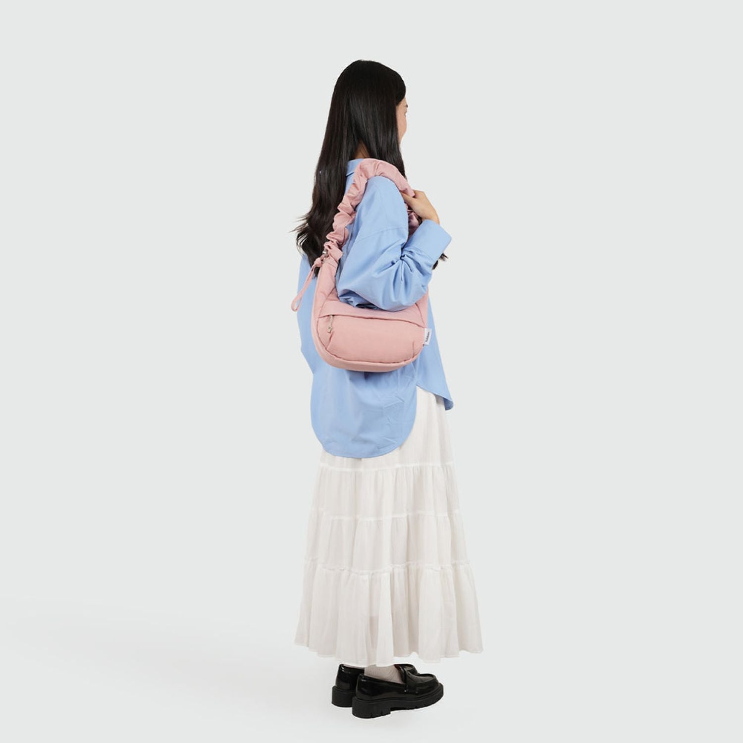 Hellolulu Ellie Holiday Shoulder Bag S (Pale Pink)