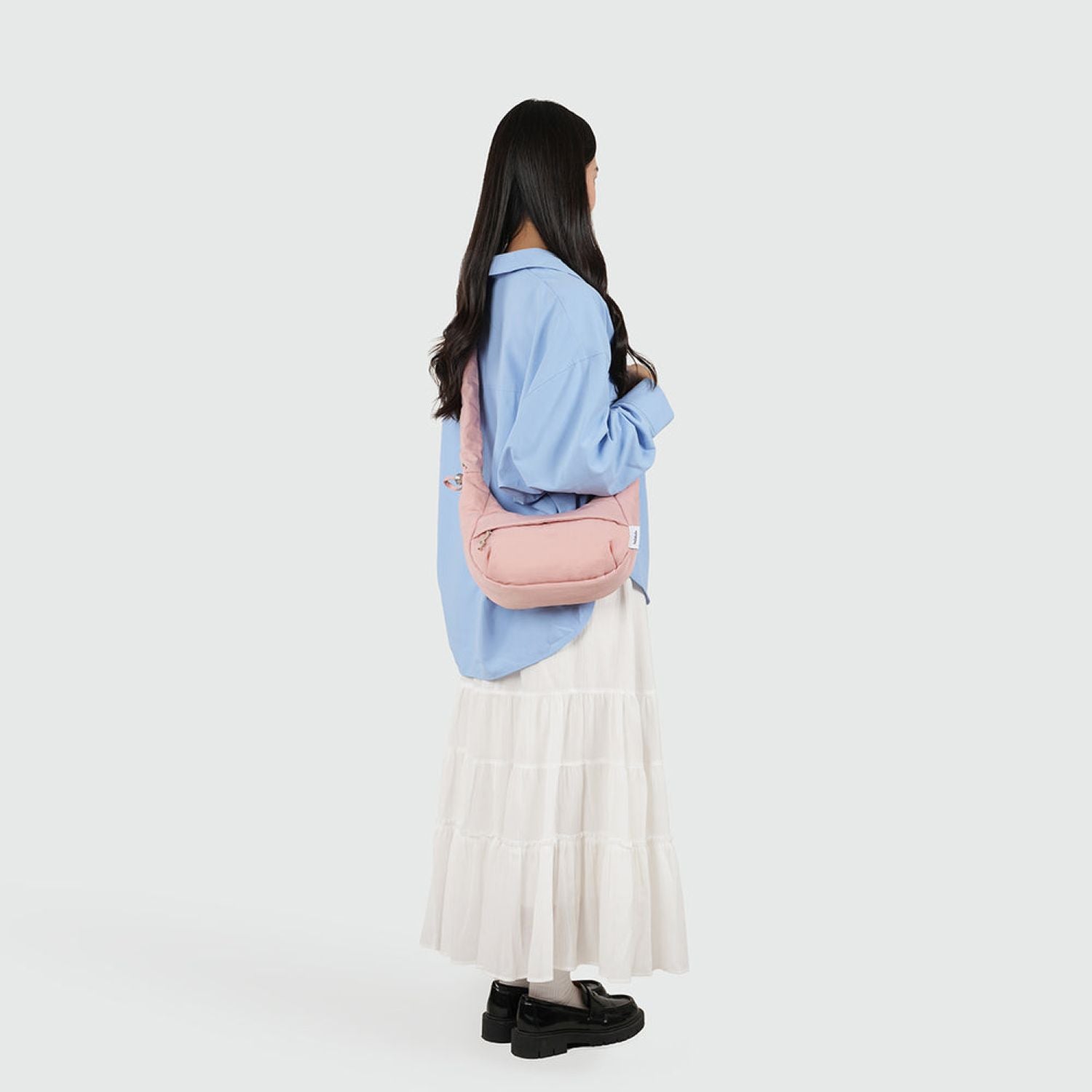 Hellolulu Ellie Holiday Shoulder Bag S (Pale Pink)