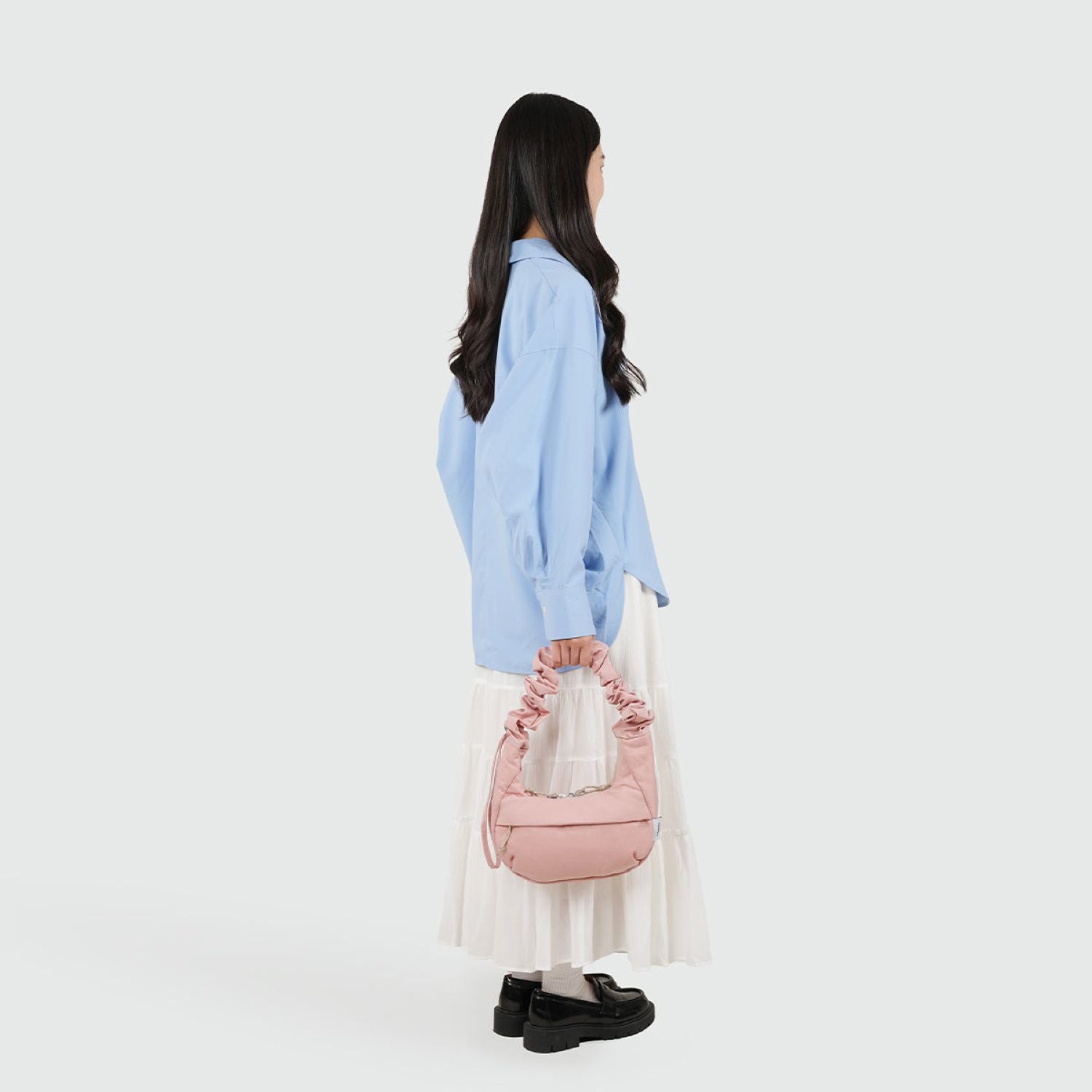 Hellolulu Ellie Holiday Shoulder Bag S (Pale Pink)