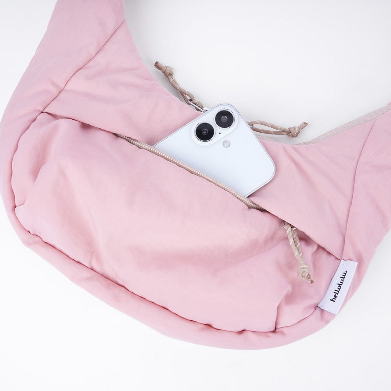 Hellolulu Ellie Holiday Shoulder Bag S (Pale Pink)