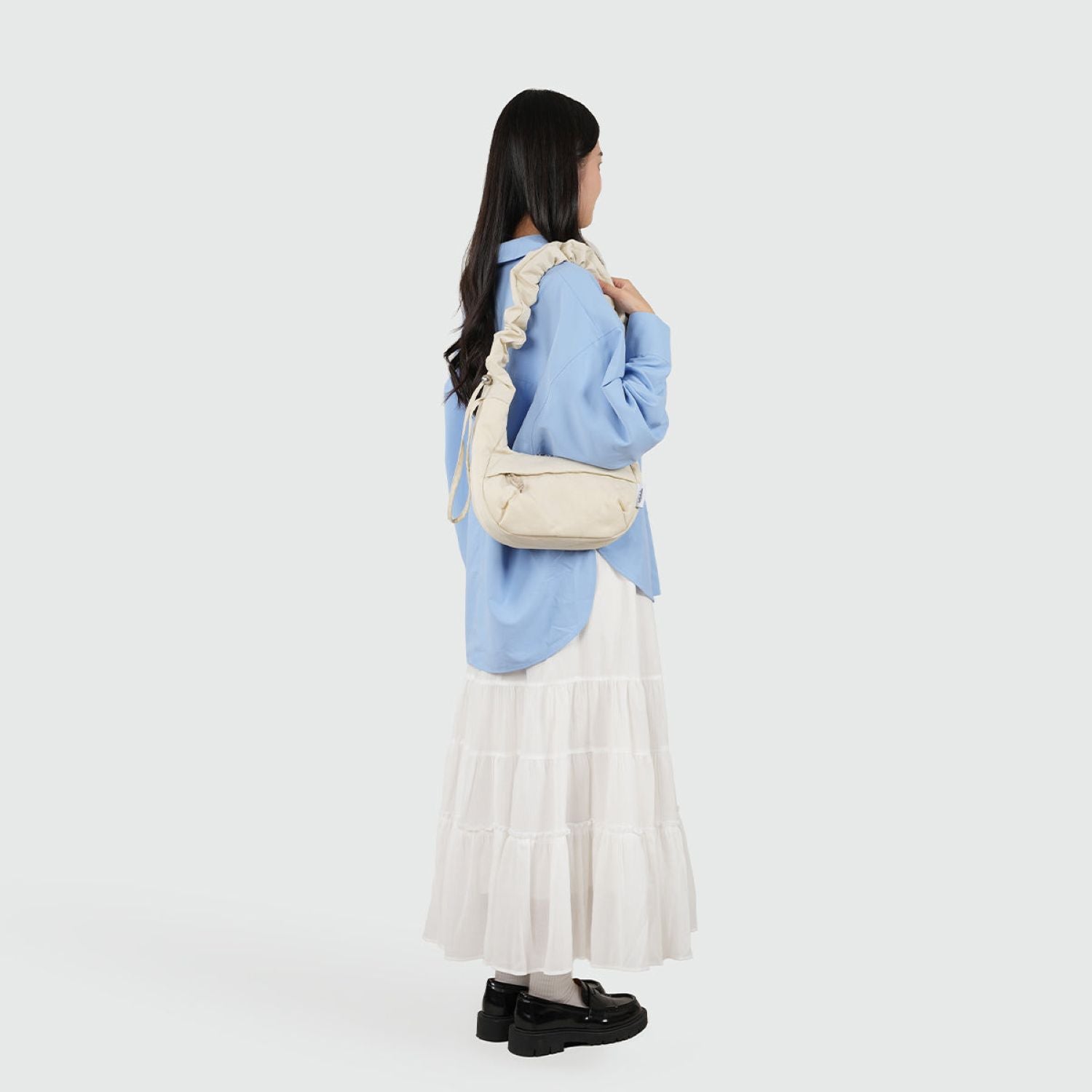 Hellolulu Ellie Holiday Shoulder Bag S (Vanilla White)
