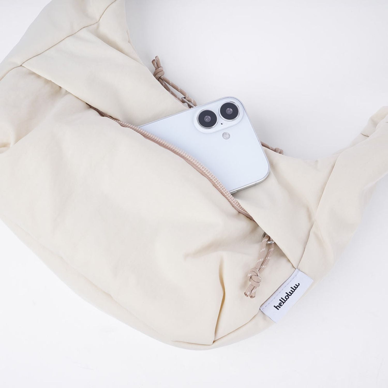 Hellolulu Ellie Holiday Shoulder Bag S (Vanilla White)