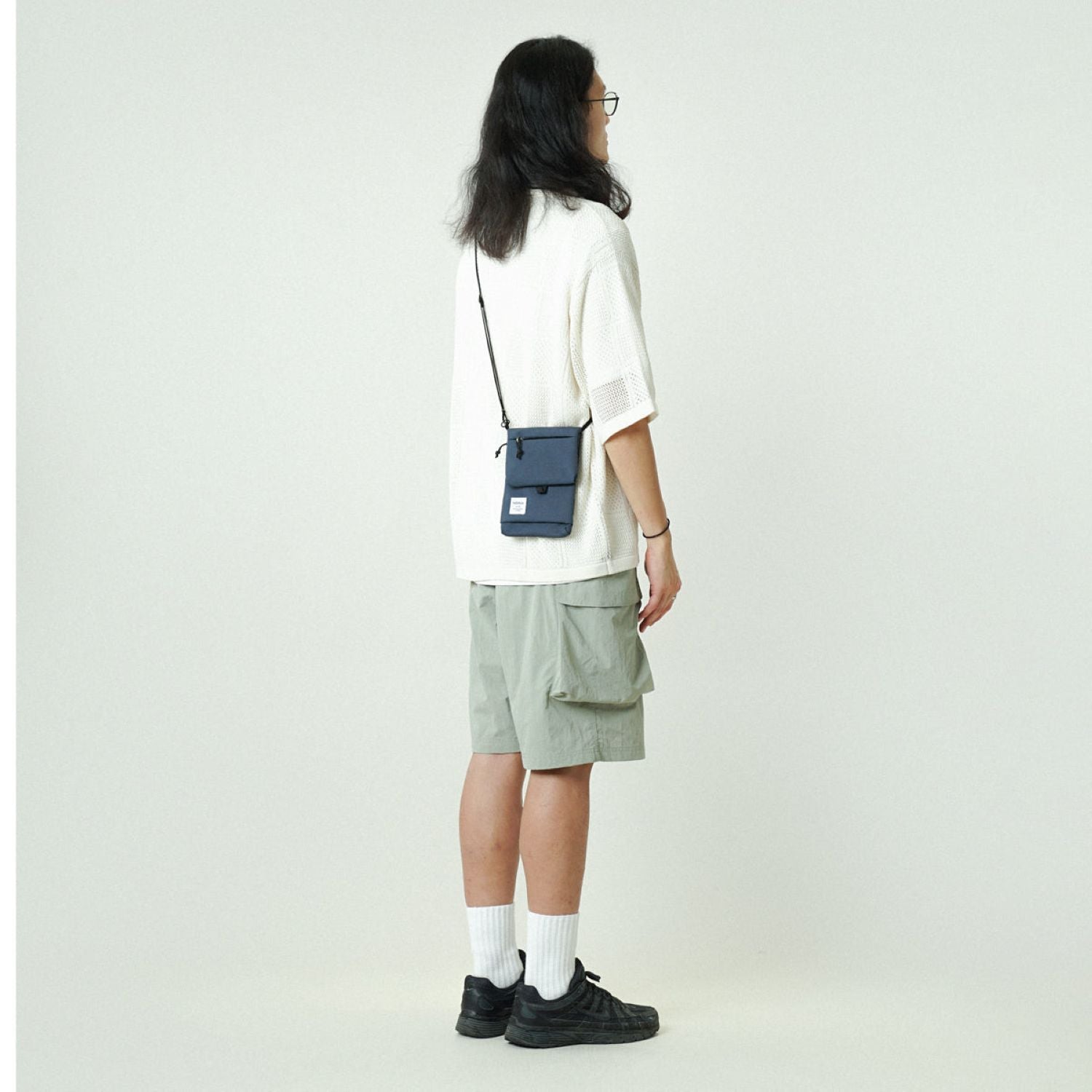 Hellolulu Jose Daily Flip Pouch Recycled (Dark Sapphire)