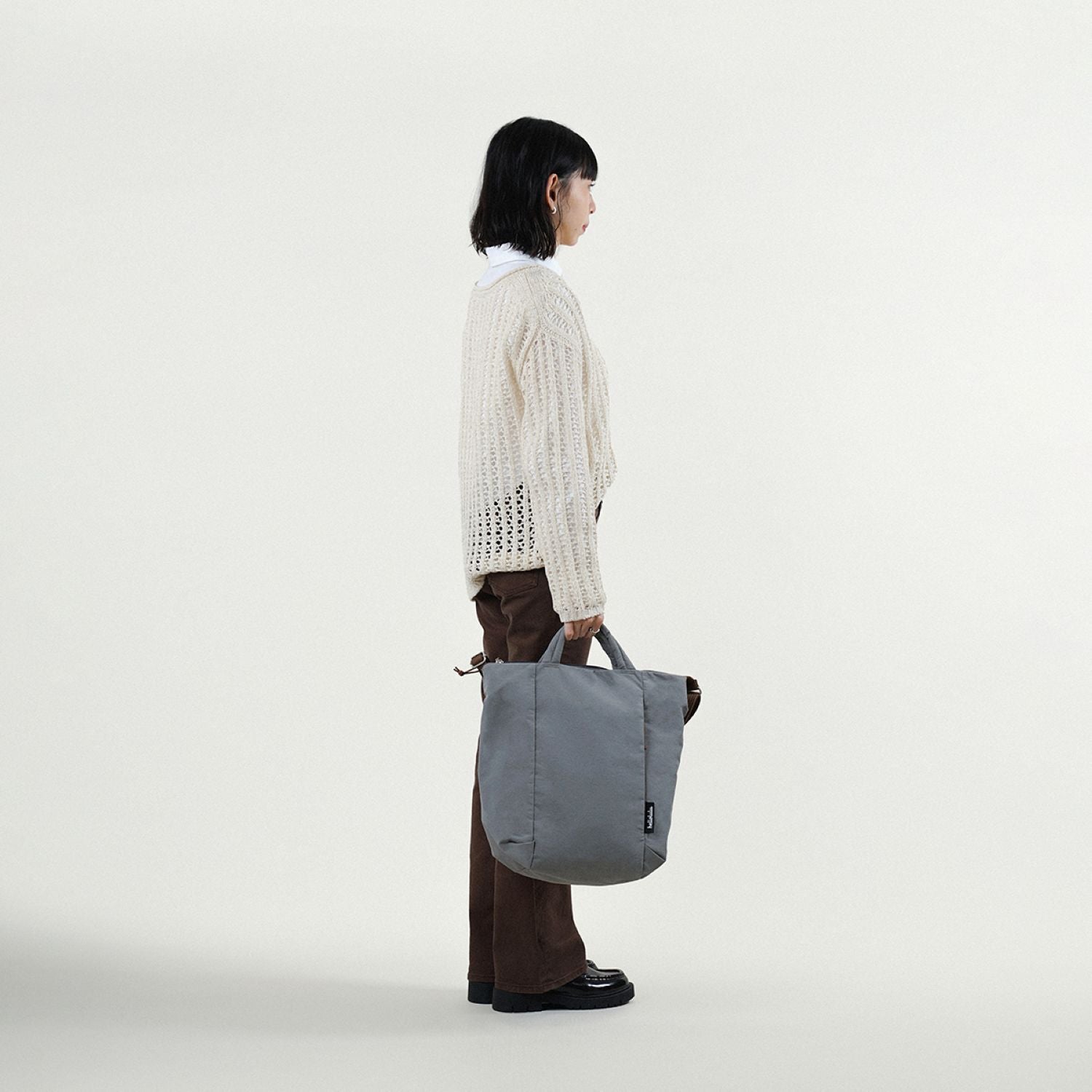 Hellolulu Julian Daily 2-Way Tote (Pearl Gray)