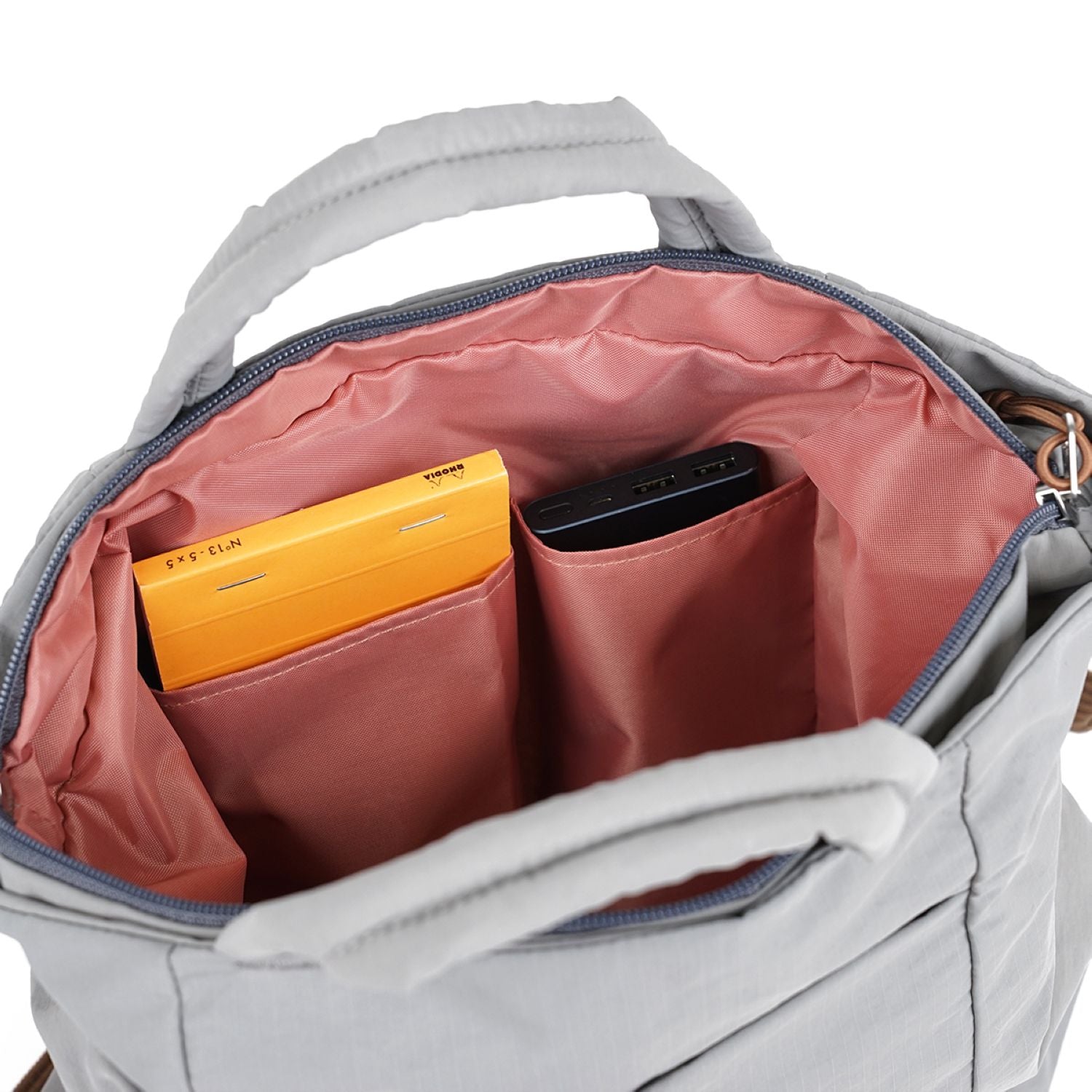 Hellolulu Julian Daily 2-Way Tote (Pearl Gray)