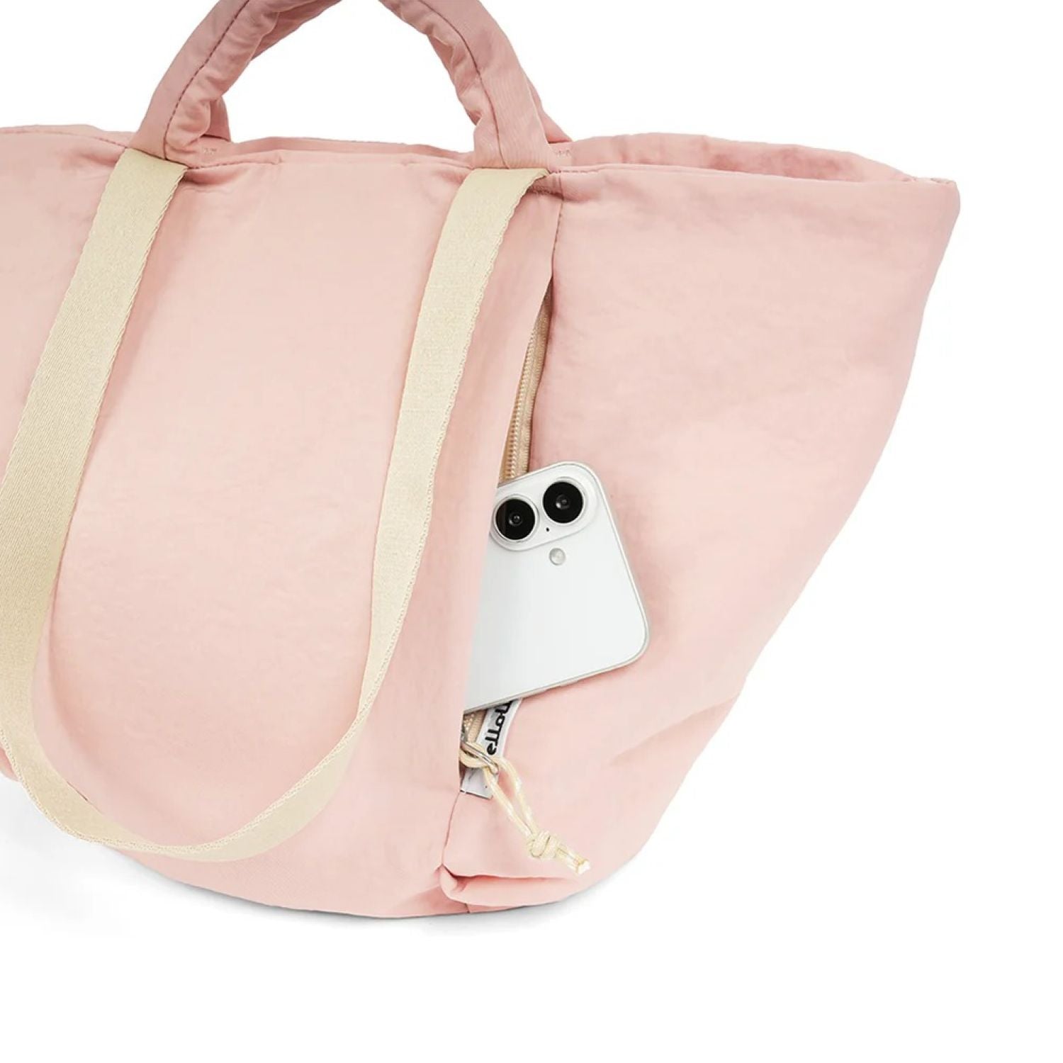 Hellolulu Kylie Convertible 2-Way Tote L  (Pale Pink)