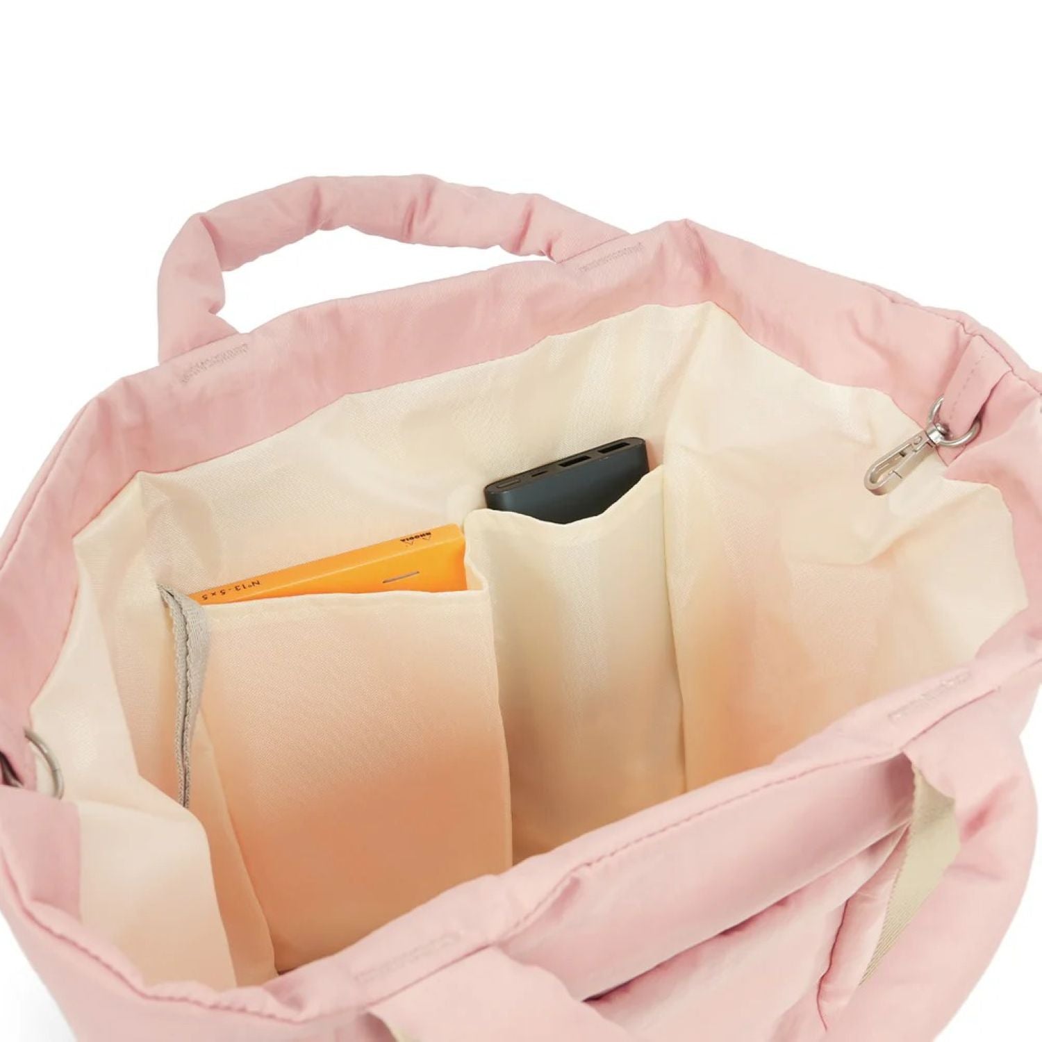 Hellolulu Kylie Convertible 2-Way Tote L  (Pale Pink)