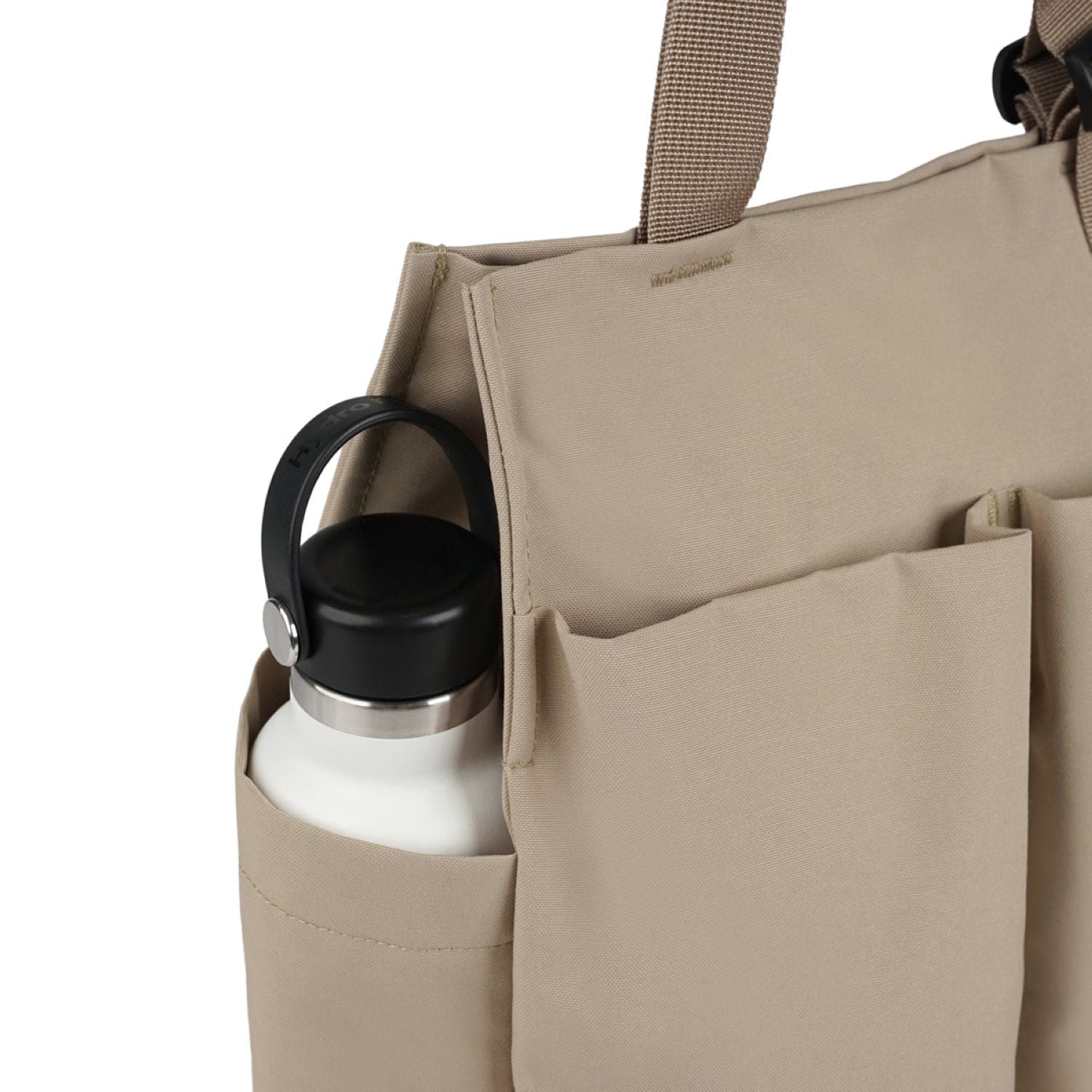 Hellolulu Luke 3 Way Vertical Tote Recycled (Fog Khaki)