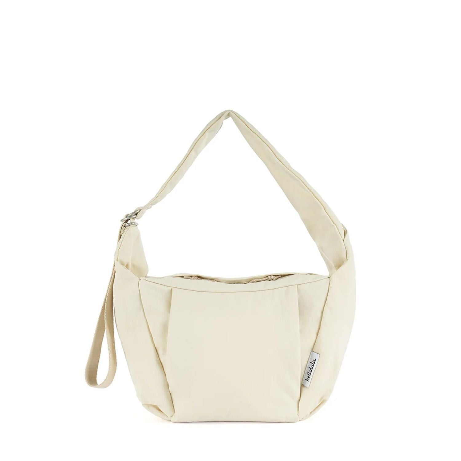 Hellolulu Miles All Day Shoulder Bag M (Vanilla White)