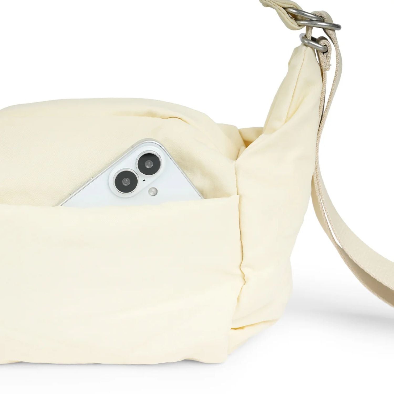 Hellolulu Milo All Day Shoulder Bag S (Vanilla White)