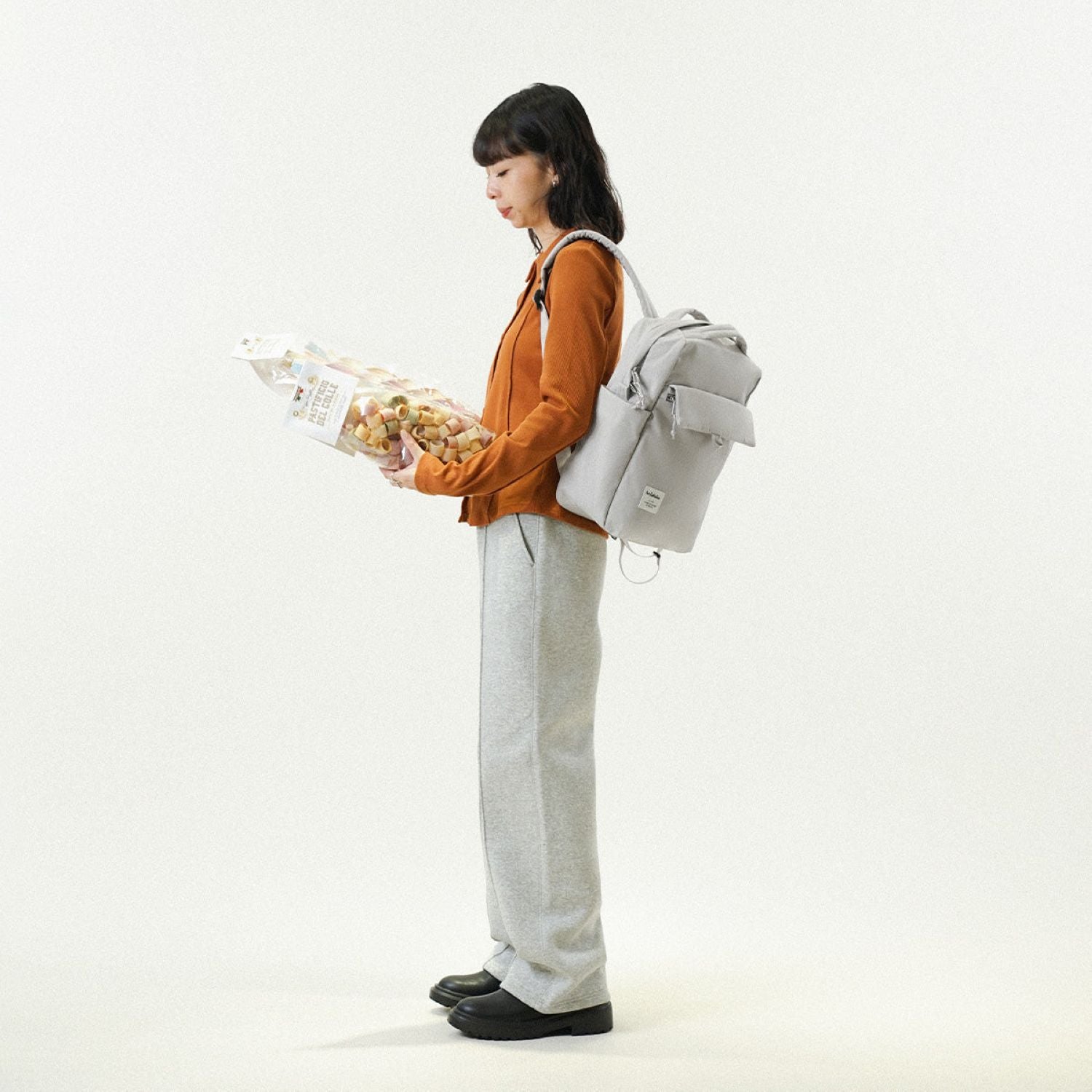 Hellolulu Mini Carter Backpack Recycled (Gentle Gray)