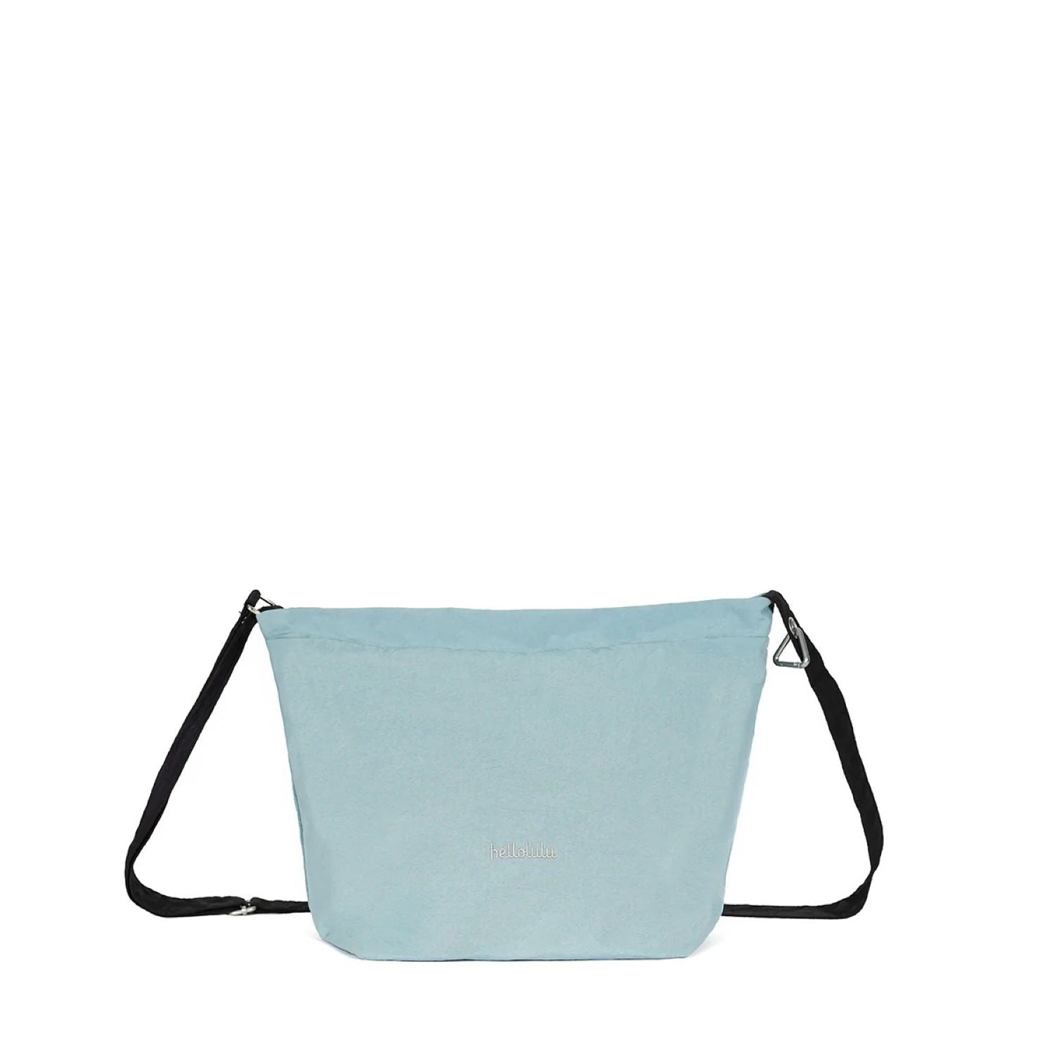 Hellolulu Noor Reversible Shoulder Bag (Soft Blue/Standard Black)