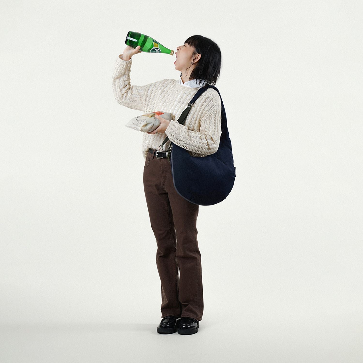 Hellolulu Zion Expandable Hobo Bag (Berry Blue)