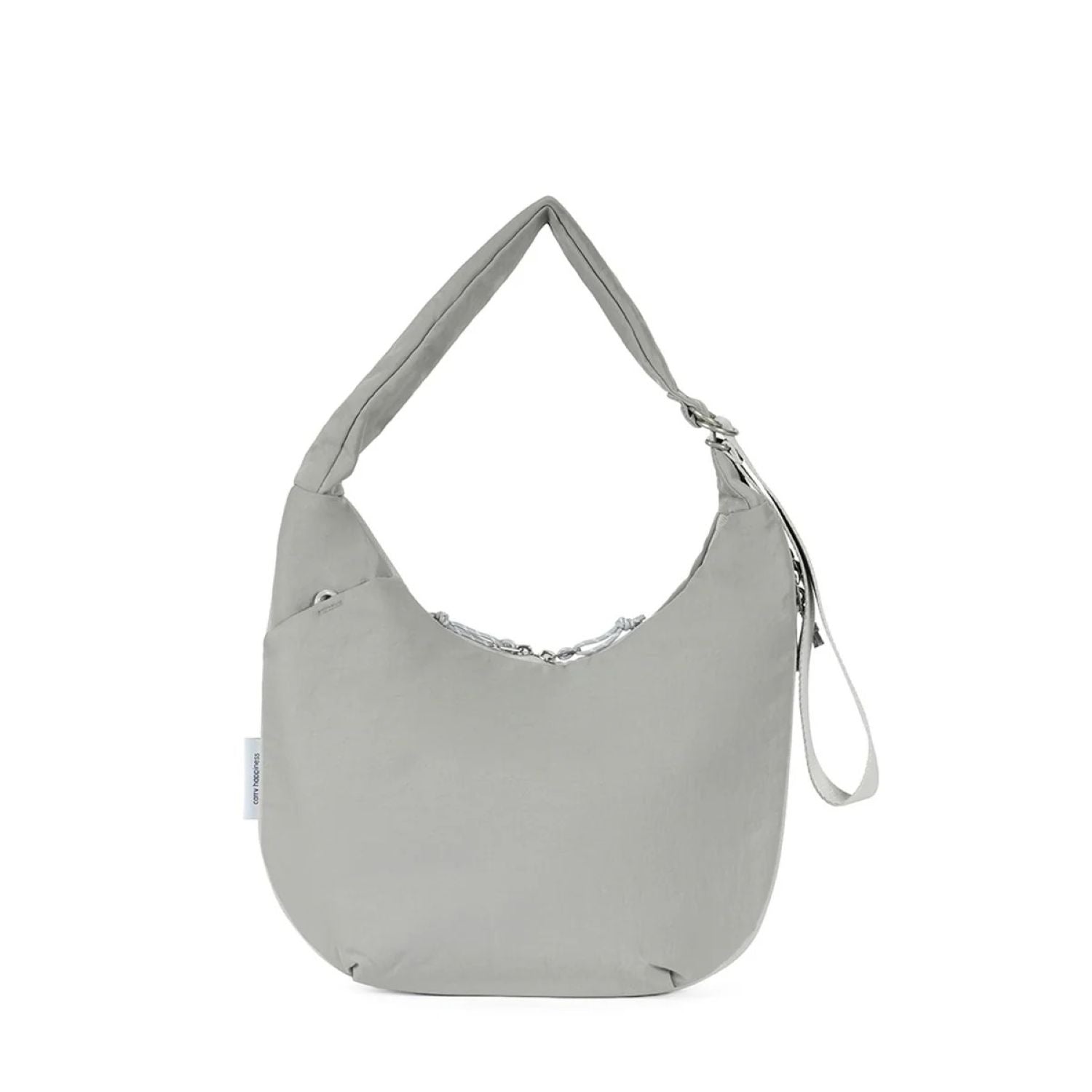 Hellolulu Zion Expandable Hobo Bag (Neutral Gray)