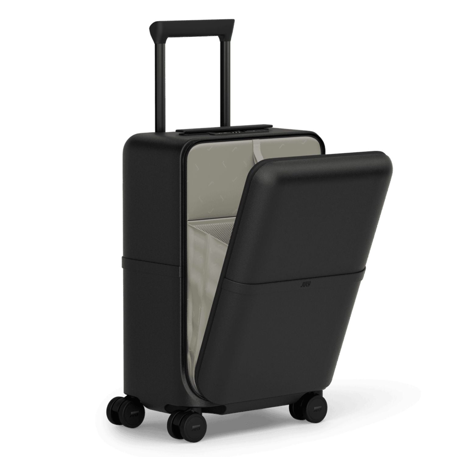 July Capsule Carry On Pro Essential Polycarbonate 21" Luggage - Midnight Black