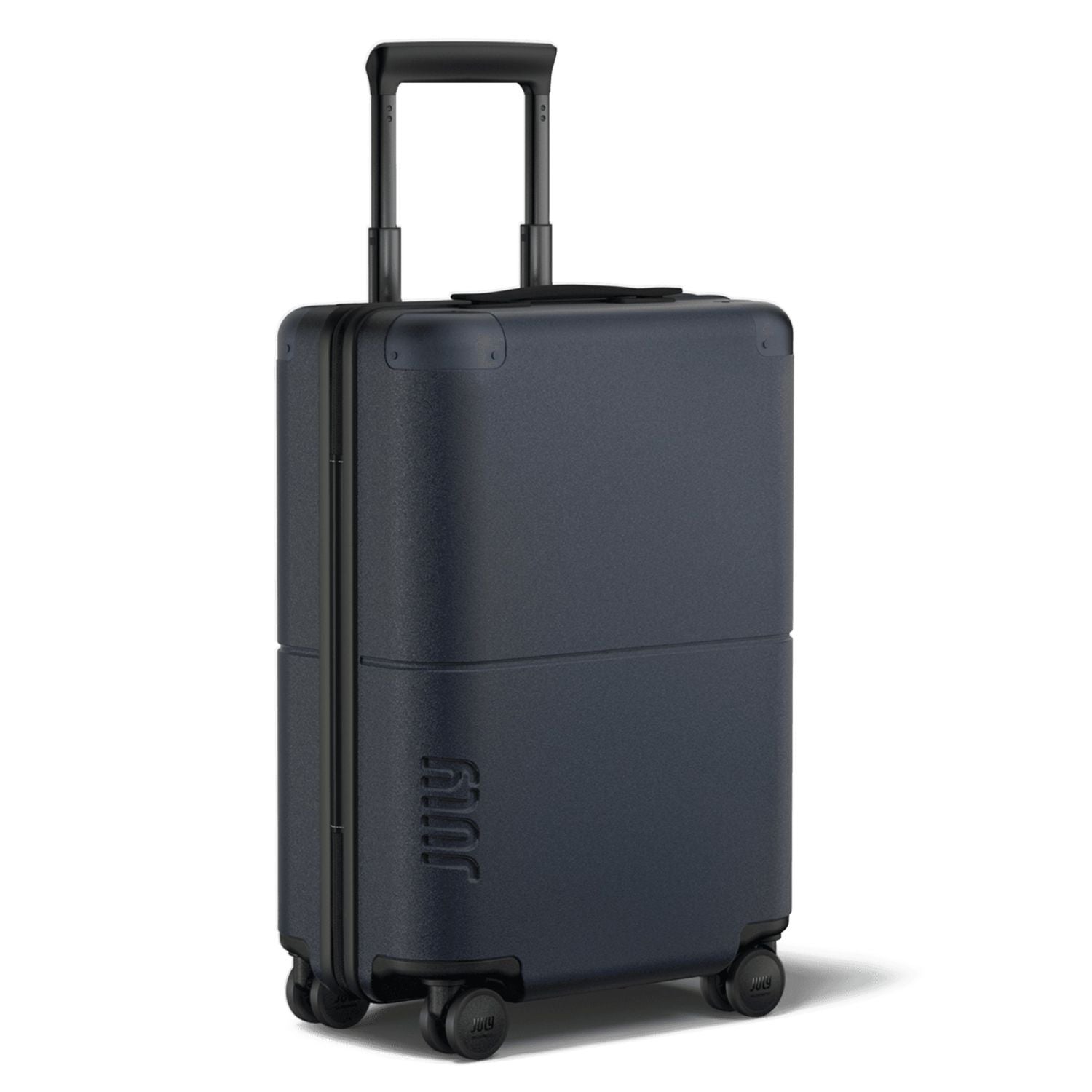 July Carry On Original Polycarbonate  21" Luggage With Casesafe Tracking & Power Bank & Usb/Usb-C Cable - Navy