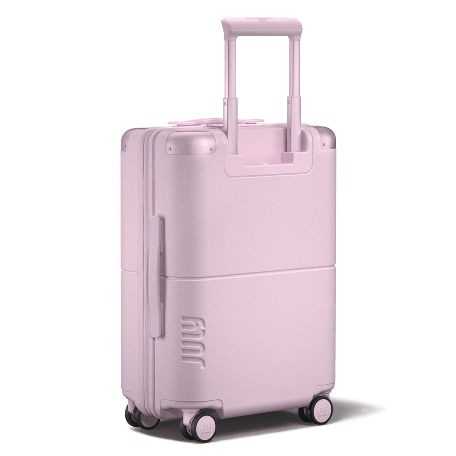 July Carry On Original Polycarbonate  21" Luggage With Casesafe Tracking & Power Bank & Usb/Usb-C Cable - Blush Pink