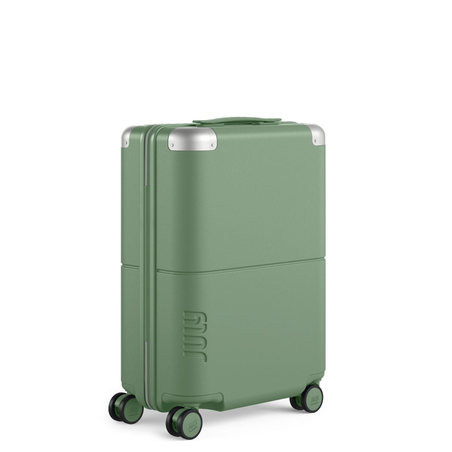 July Carry On Original Polycarbonate 21" Luggage With Power Bank & USB/USB-C Cable - Sage