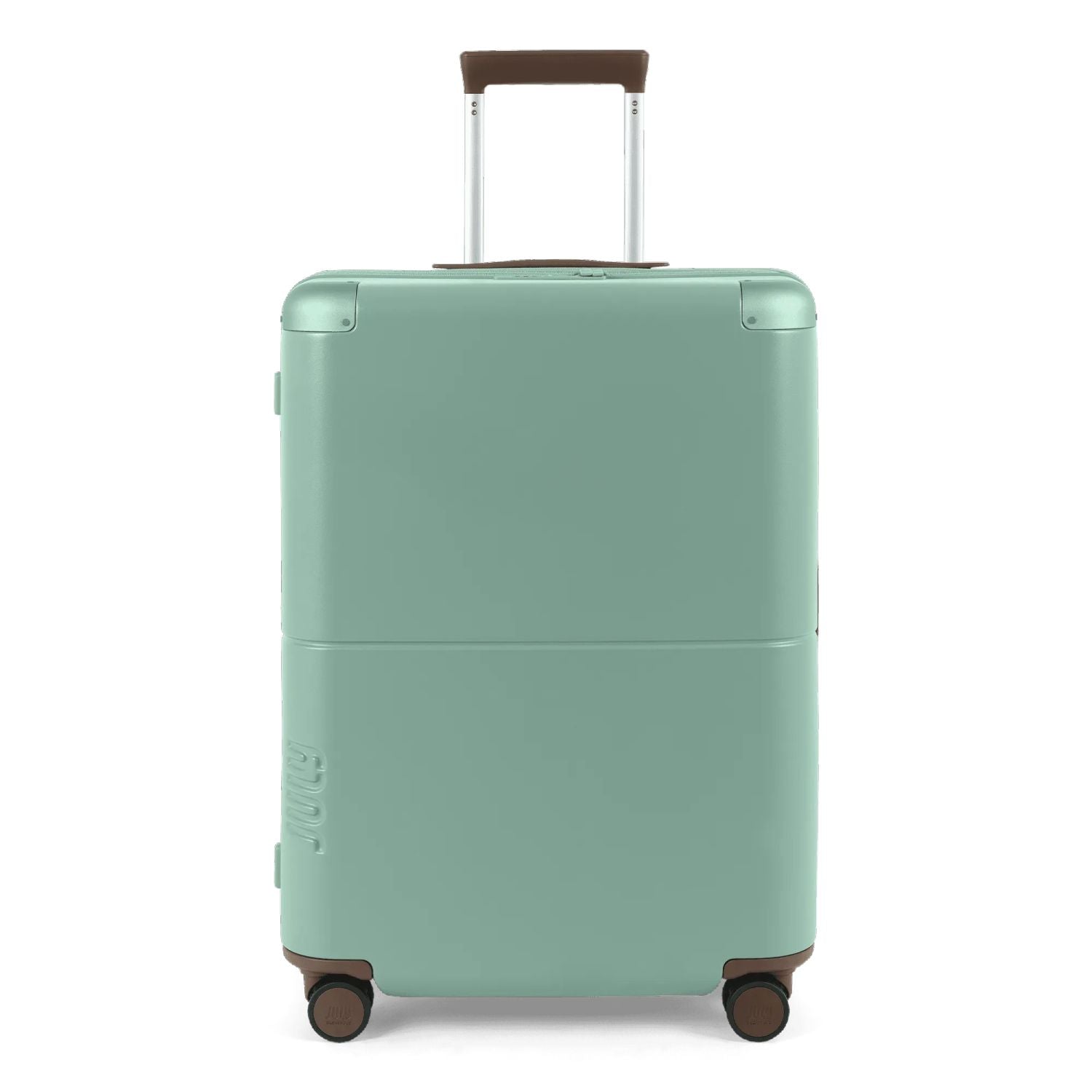 July Checked Expandable Polycarbonate 26" Luggage - Mint