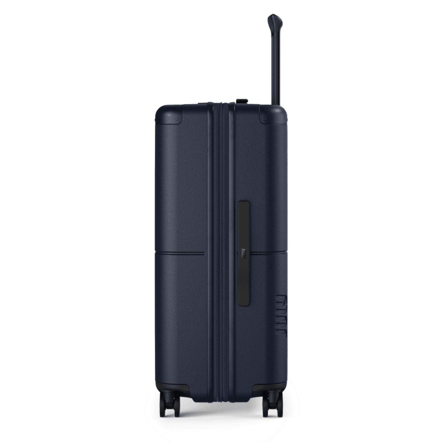 July Checked Expandable Polycarbonate With Casesafe Tracking 26" Luggage - Navy