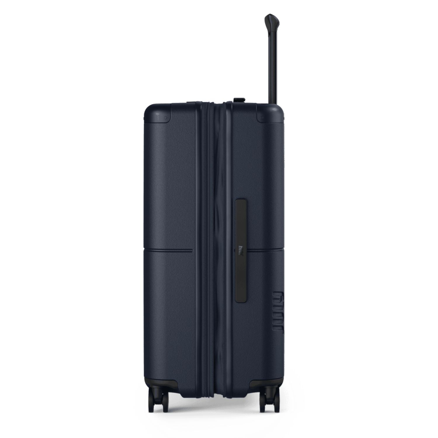 July Checked Expandable Polycarbonate With Casesafe Tracking 26" Luggage - Navy