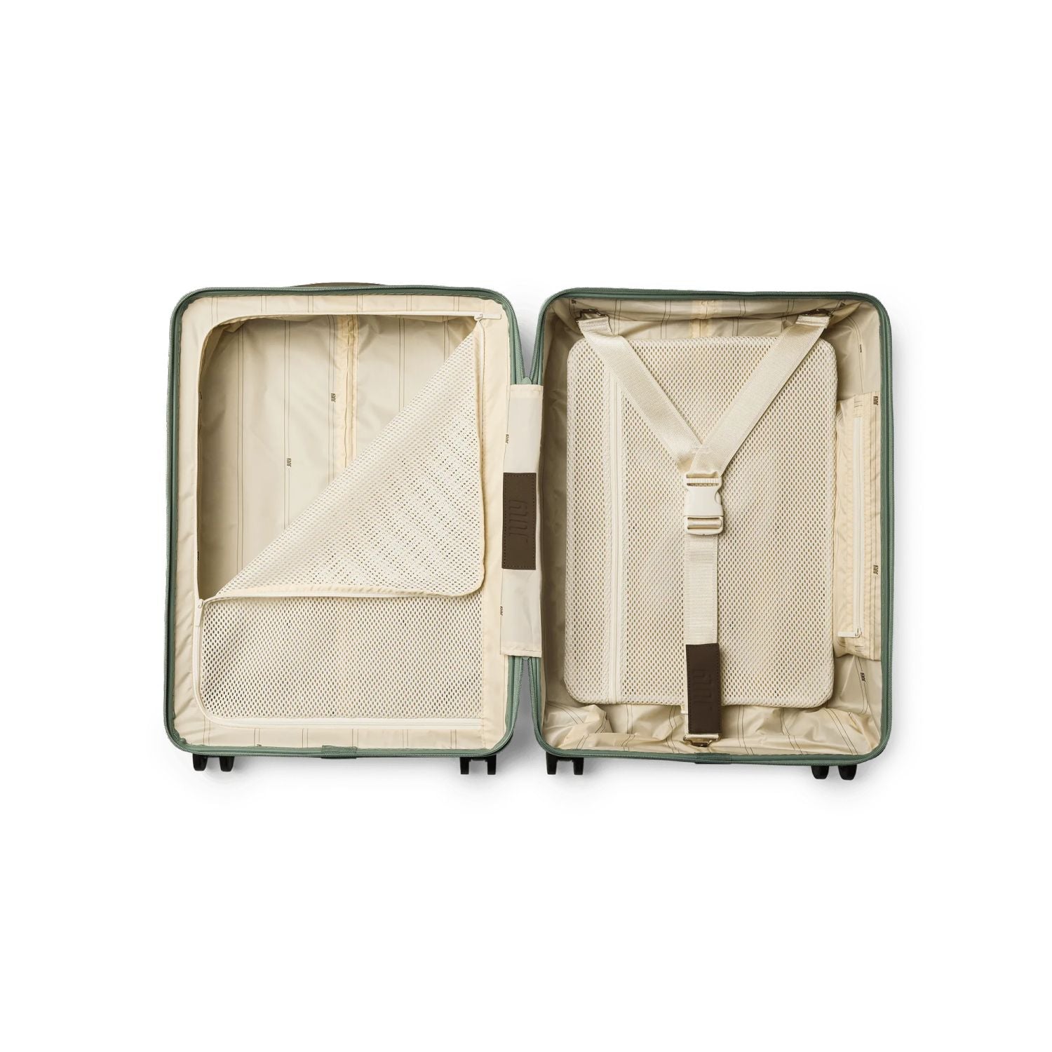 July Checked Plus Expandable Polycarbonate 28" Luggage - Mint