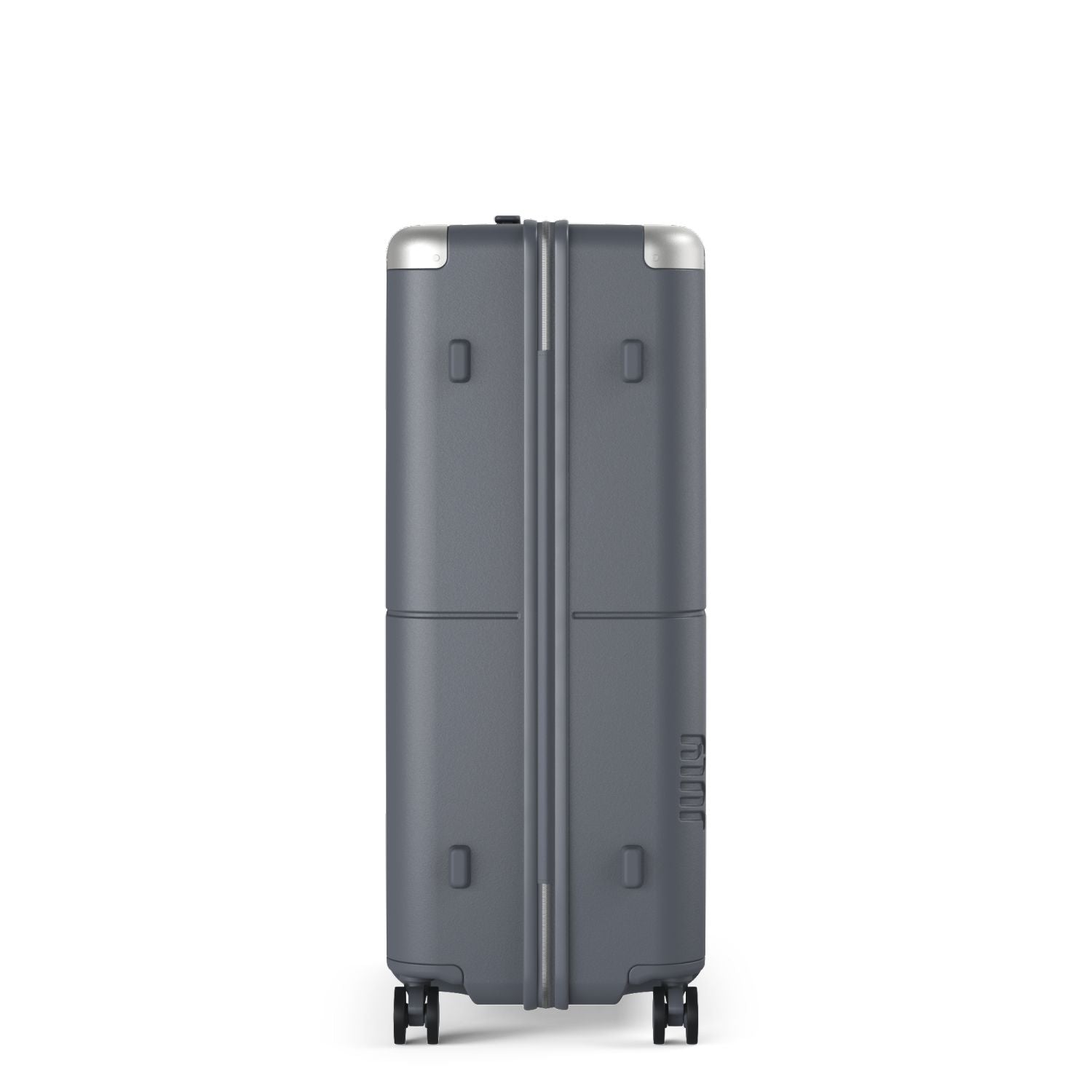 July Checked Plus Polycarbonate 30" Luggage - Steel Blue