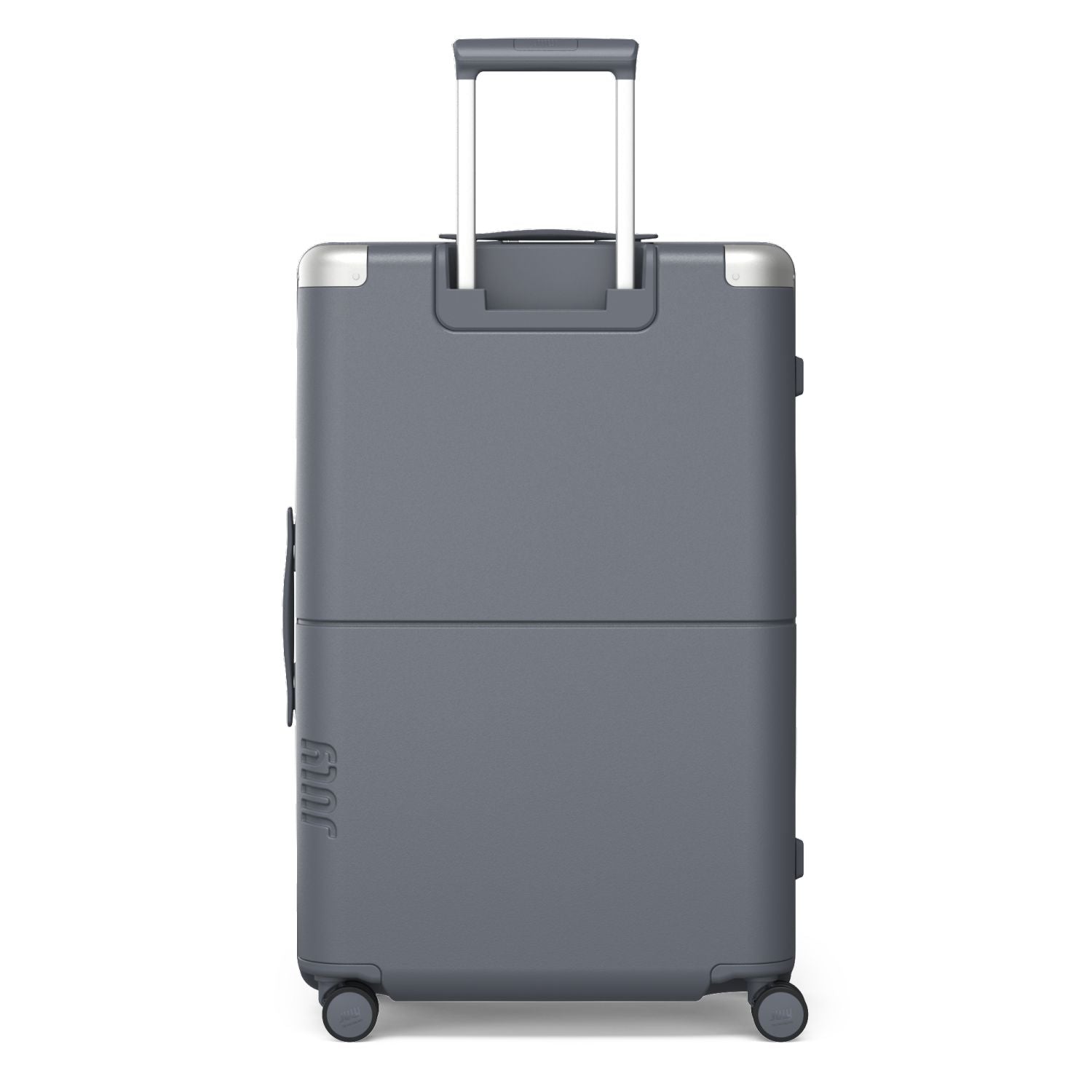 July Checked Plus Polycarbonate 30" Luggage - Steel Blue