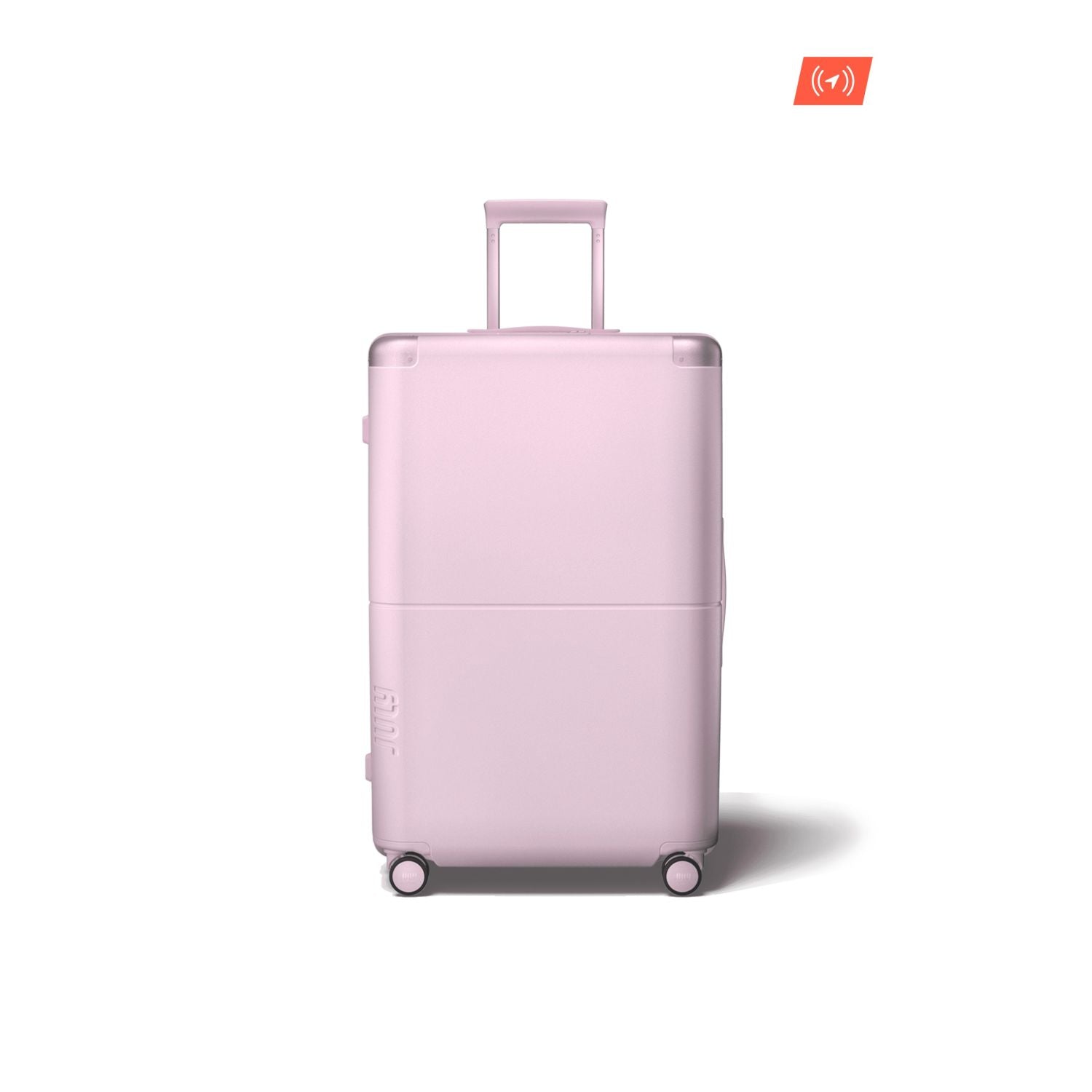 July Checked Plus Polycarbonate With Casesafe Tracking 30" Luggage - Blush Pink