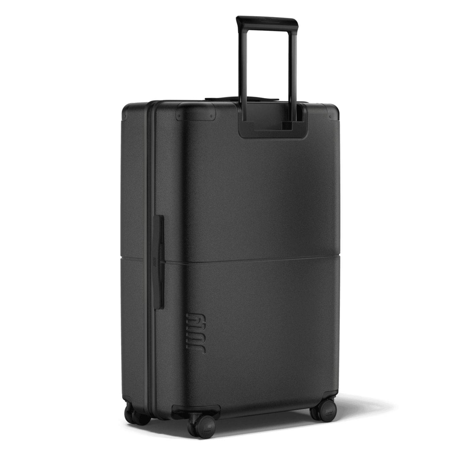 July Checked Plus Polycarbonate With Casesafe Tracking 30" Luggage - Charcoal