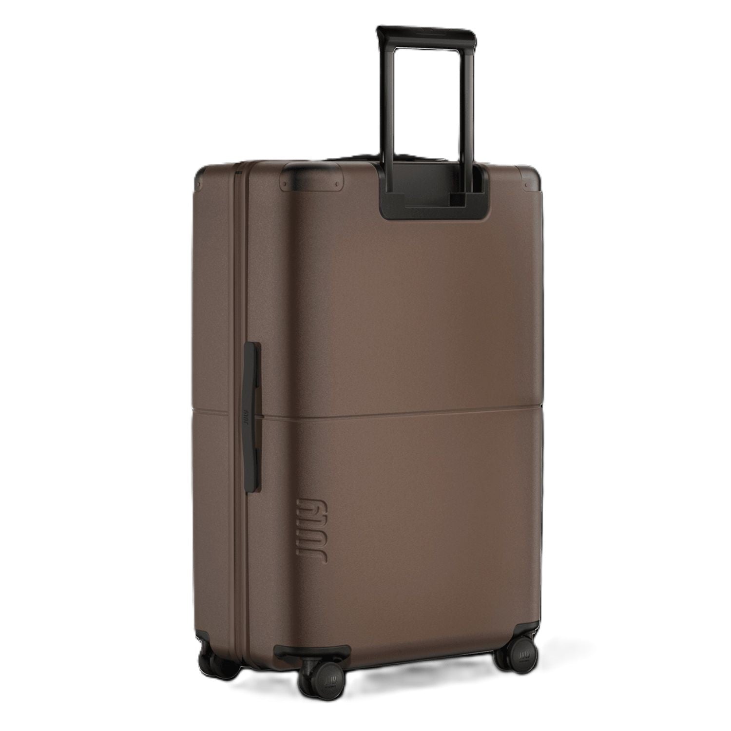 July Checked Plus Polycarbonate With Casesafe Tracking 30" Luggage - Dark Brown