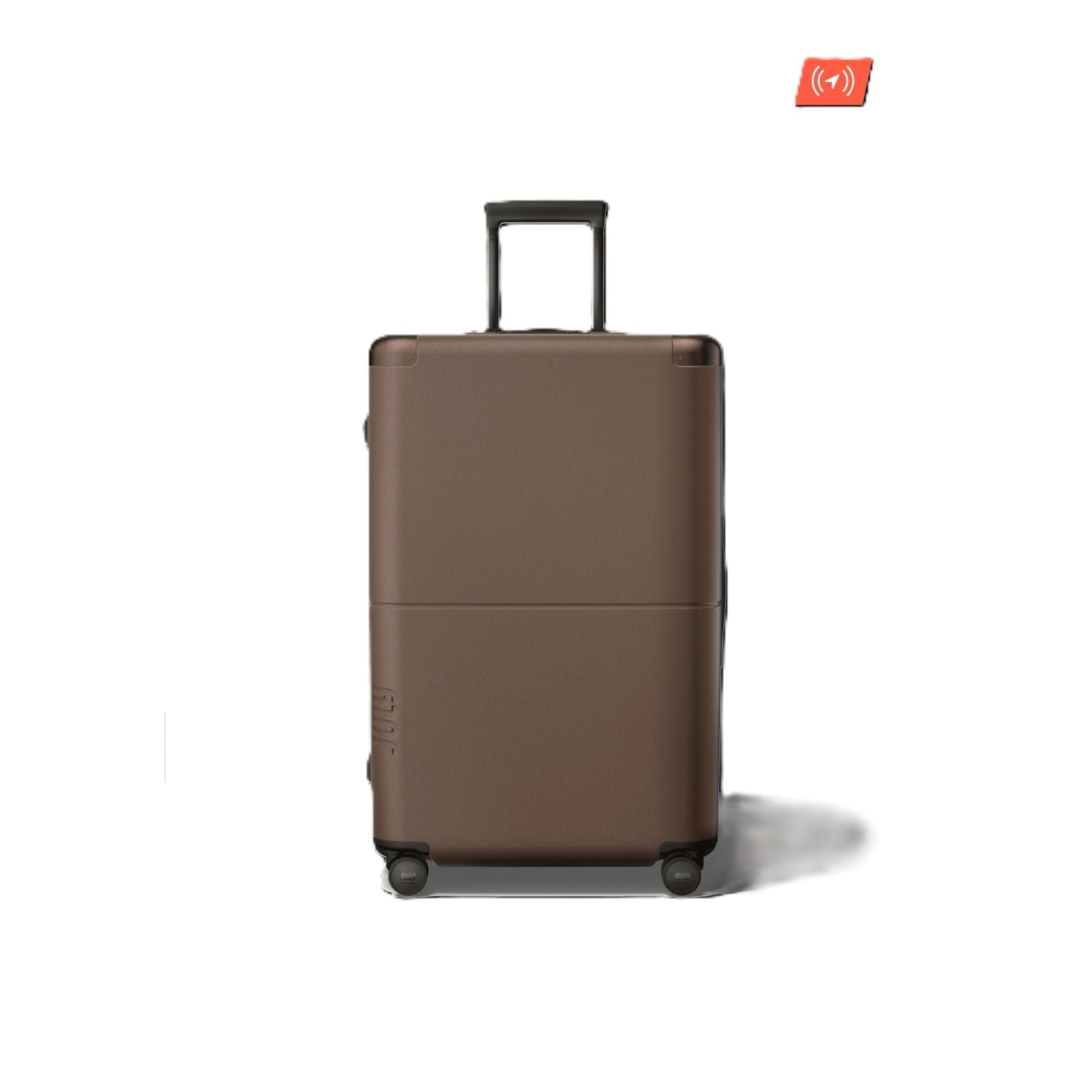 July Checked Plus Polycarbonate With Casesafe Tracking 30" Luggage - Dark Brown