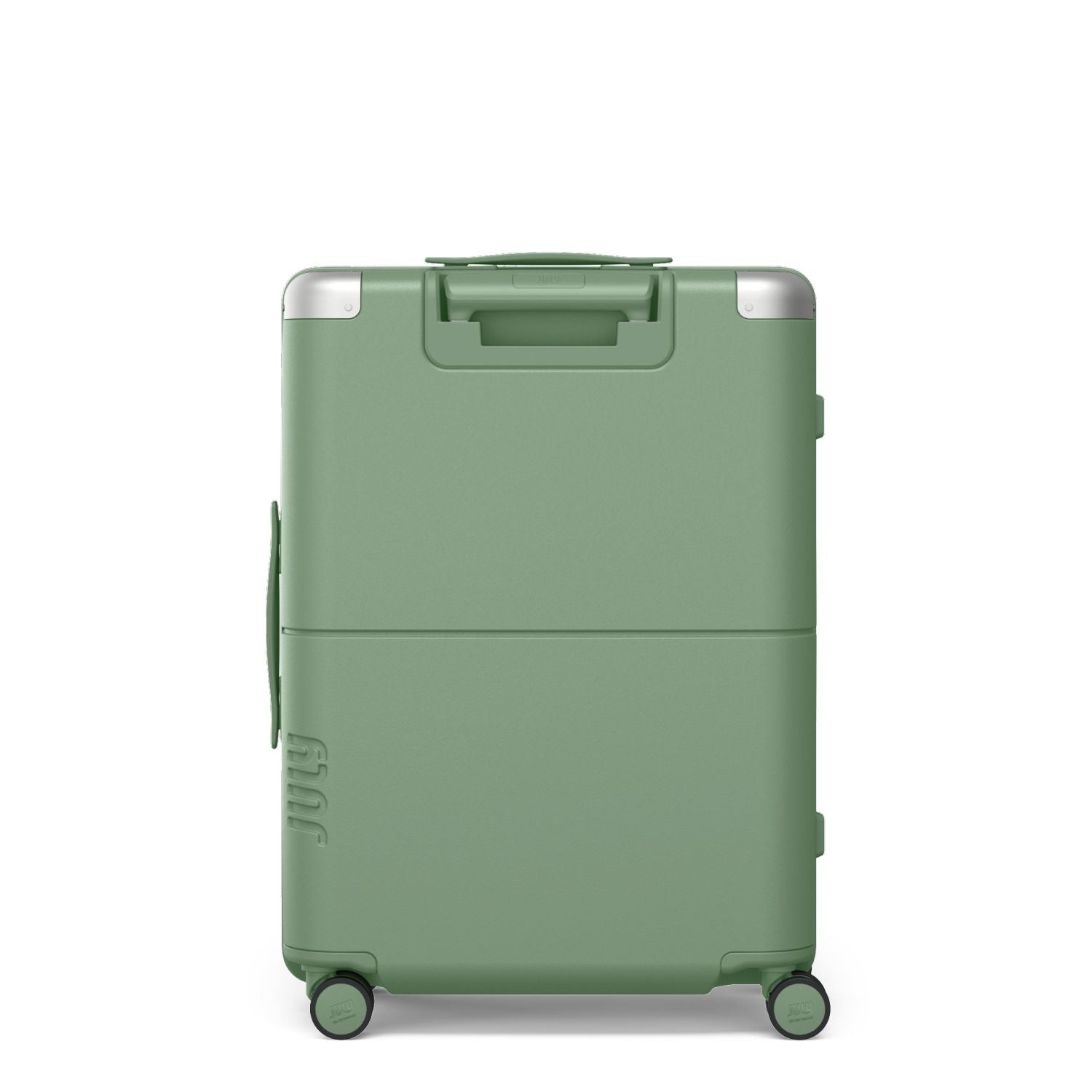 July Checked Polycarbonate 26" Luggage - Sage