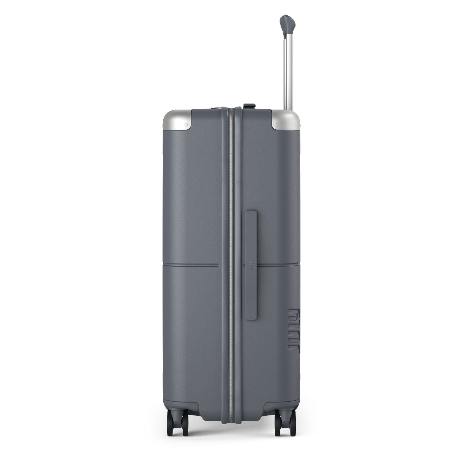 July Checked Polycarbonate 26" Luggage - Steel Blue