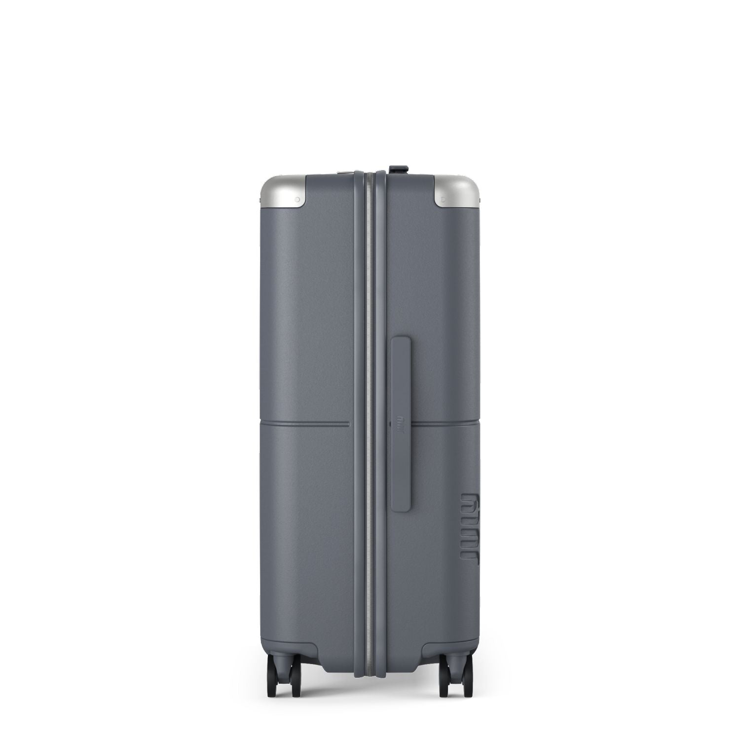 July Checked Polycarbonate 26" Luggage - Steel Blue