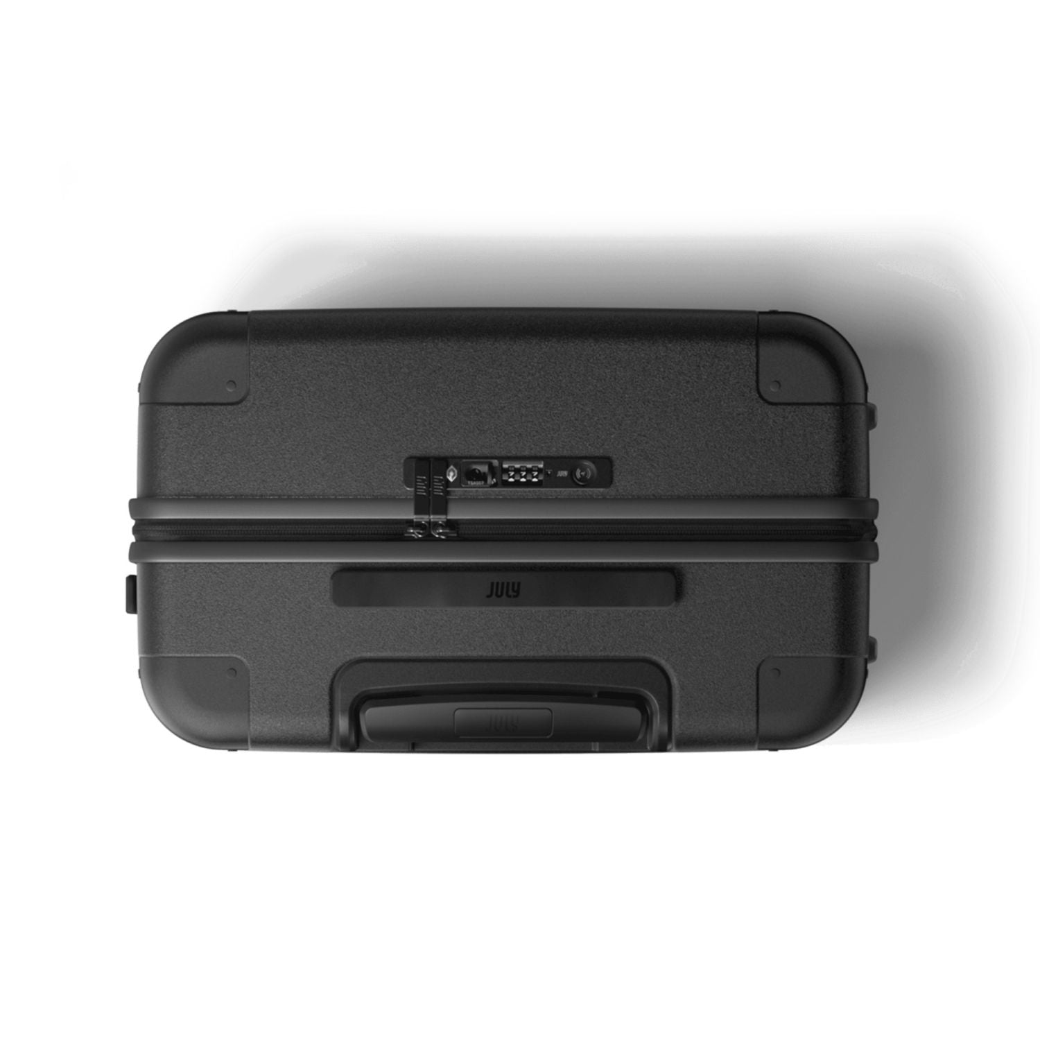 July Checked Polycarbonate With Casesafe Tracking 26" Luggage - Charcoal