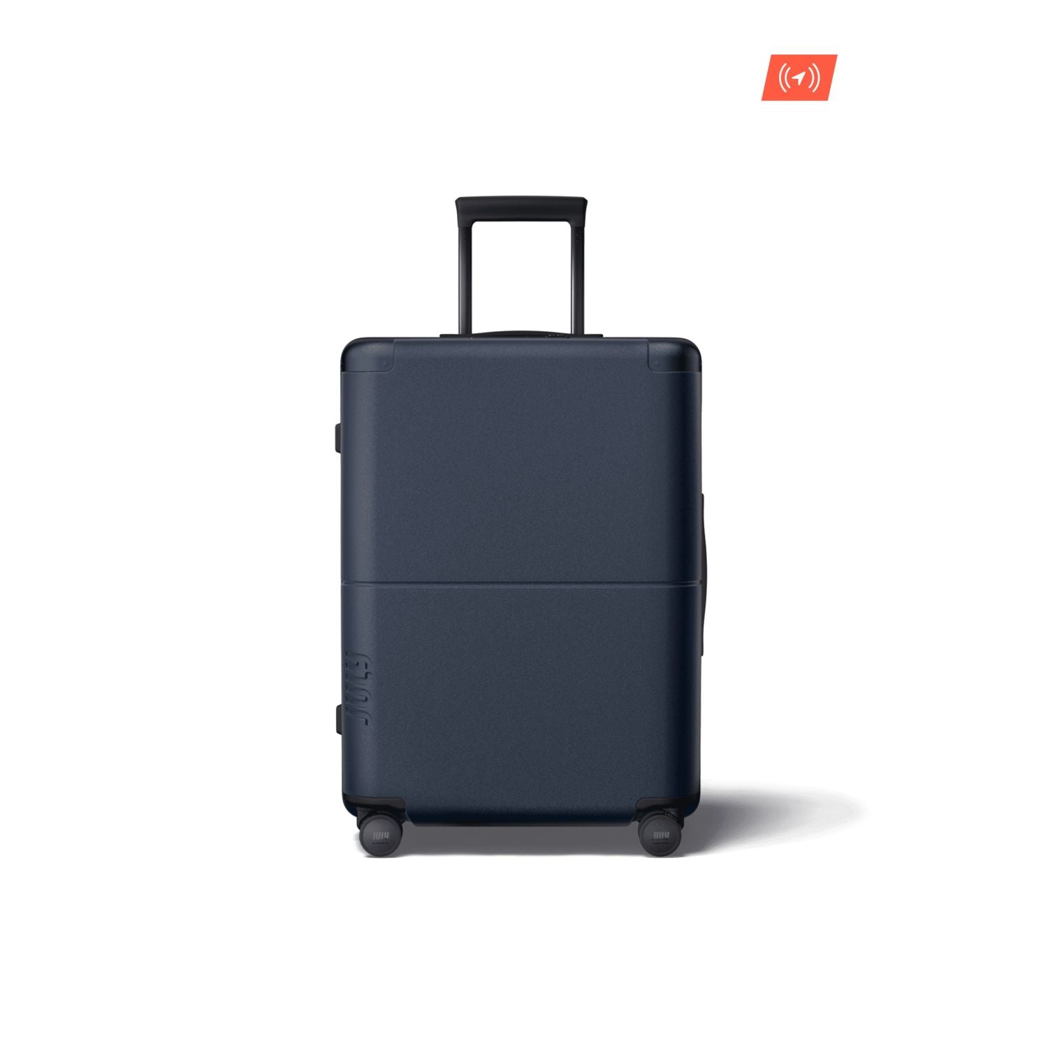 July Checked Polycarbonate With Casesafe Tracking 26" Luggage - Navy